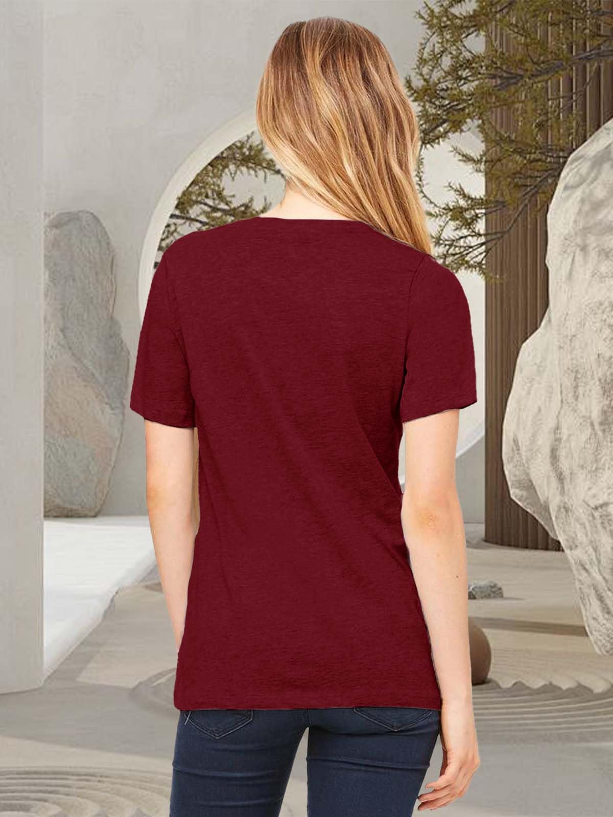 Vintage Women's Funny Graphic Print Short Sleeve T-Shirt - Casual Summer Tee for Outfits, Parties & Everyday Wear