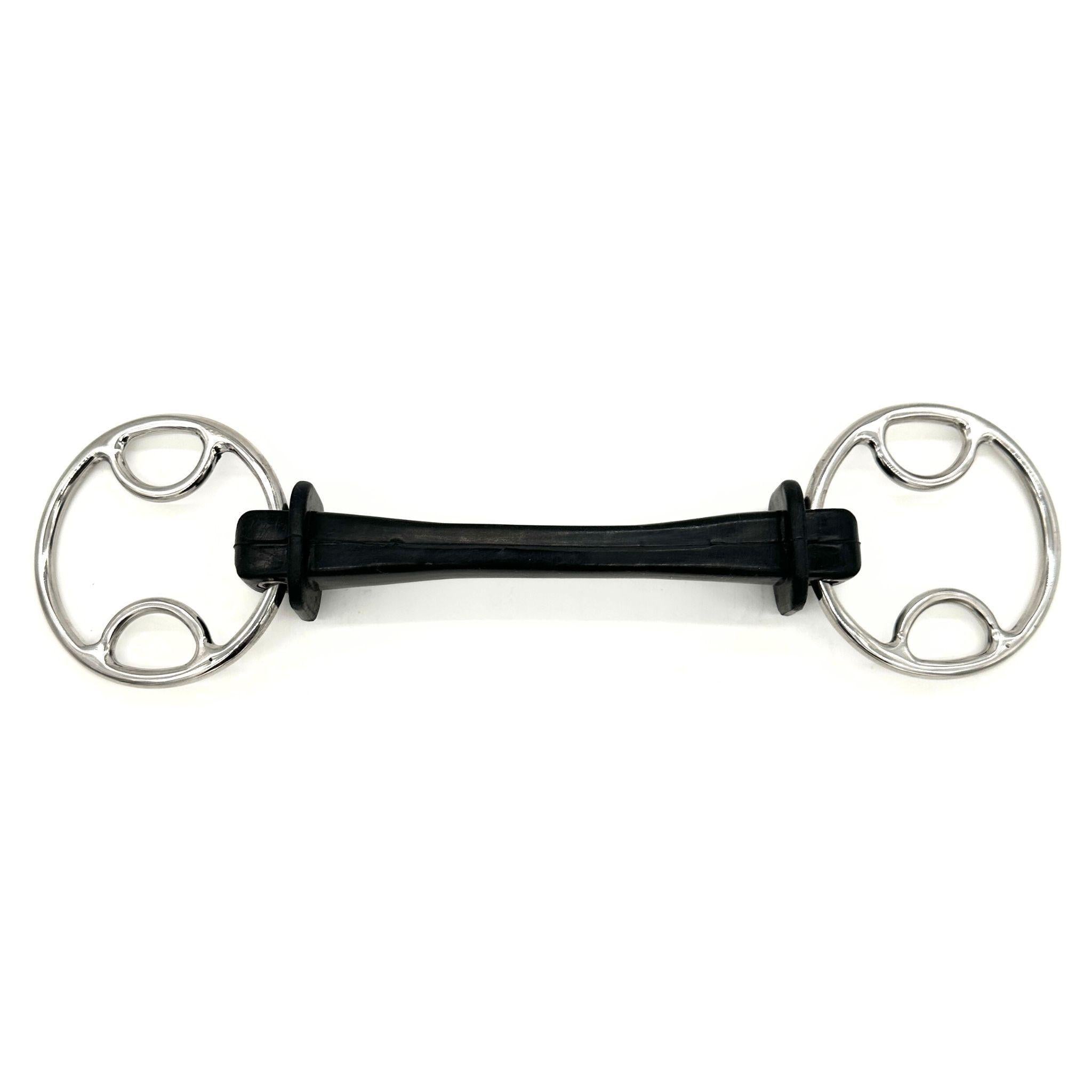 AJR Siloflex Soft Bevel Bit - High-Quality Horse Training Bit for Gentle Control - Perfect for Dressage, Trail Riding & Western Riding