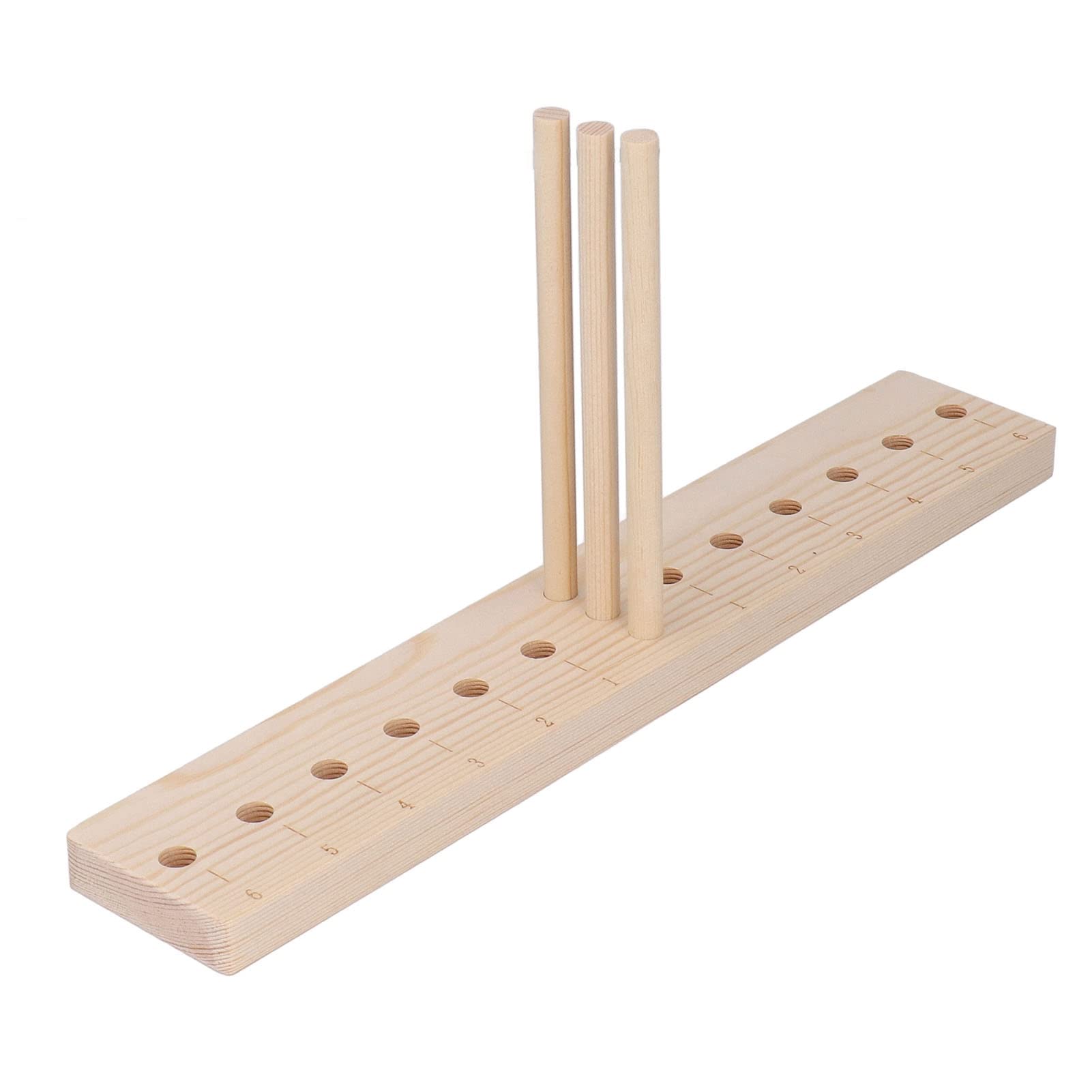 LANTRO JS Lightweight Oak Bow Maker with Adjustable Pins - DIY Craft Tool for Gift Wrapping, Christmas Decorations, Party Favors & Home Decoration Projects