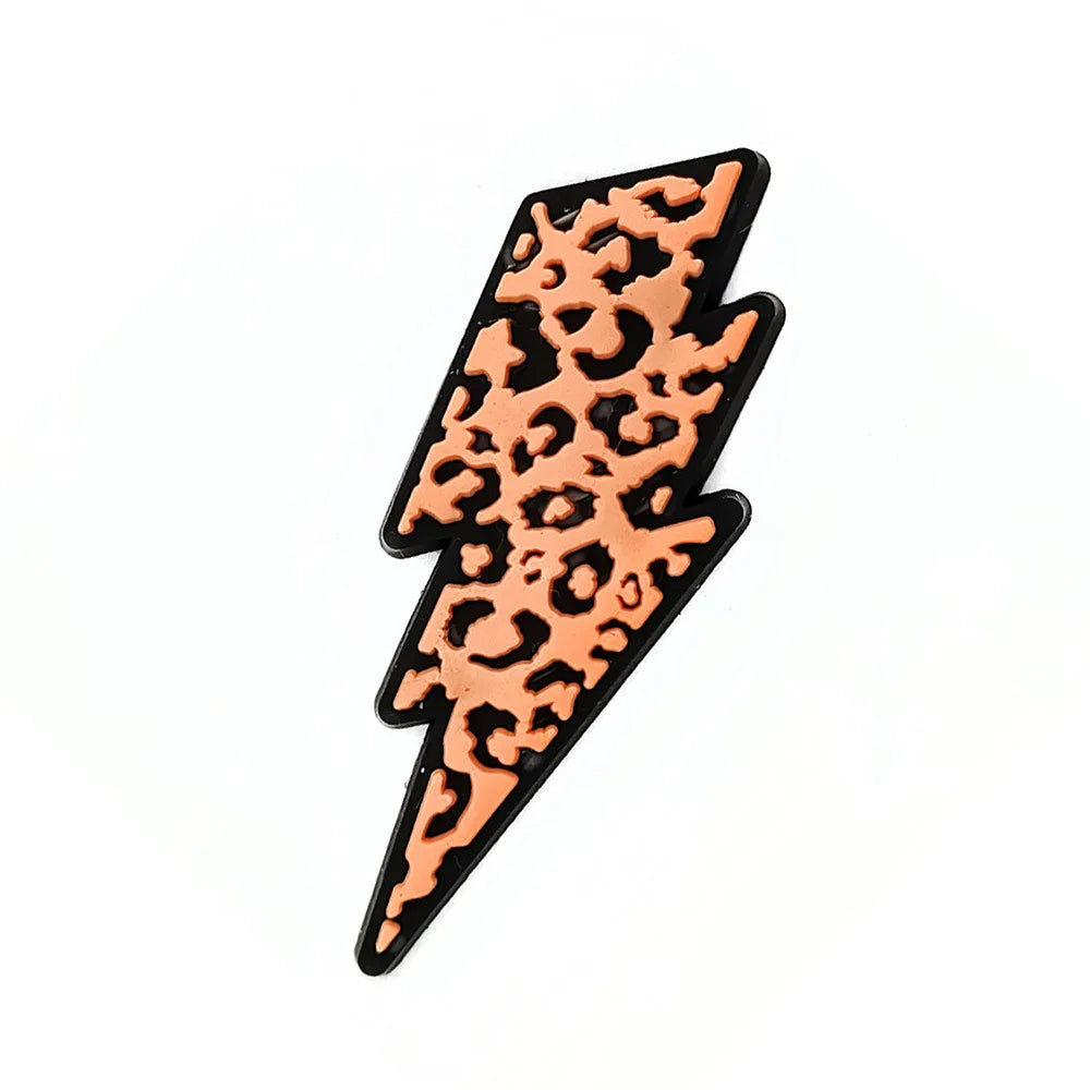 Cute Leopard Print Shoe Charms for Crocs - Fashion Accessories for Sandals & Shoes - Perfect Gift for Women & Girls - Great for Parties, Beach Outfits and Everyday Style