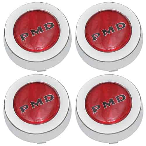 PD102S Pontiac Wheel Center Caps - OEM Replacement Hubcaps for Pontiac Vehicles - Perfect for G6, Grand Prix, Bonneville & More - Enhance Your Car's Style & Protection