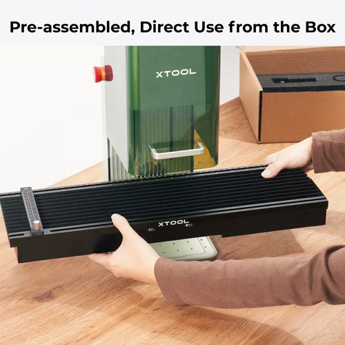 xTool F1 Laser Engraver Slide Extension - Precision Laser Cutting & Engraving Accessory for Wood, Metal, Leather | DIY Crafting, Home Decor & Personalized Gifts