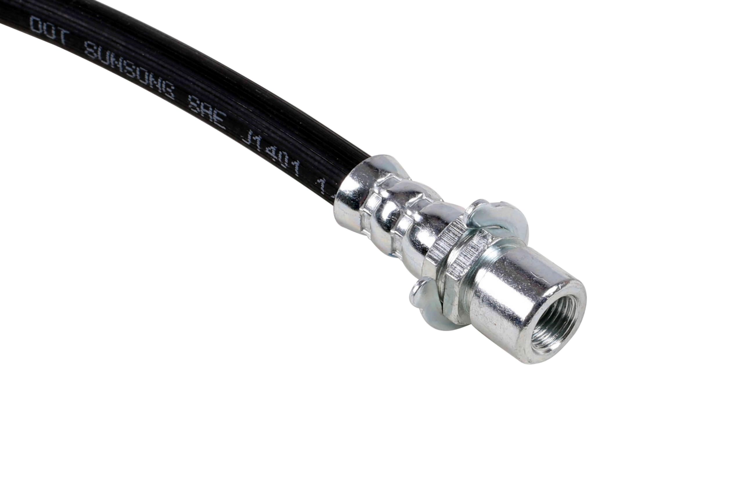 Sunsong 2201346 Brake Hydraulic Hose - High Performance Replacement for Smooth Braking | Perfect for Trucks, SUVs and Off-Road Vehicles