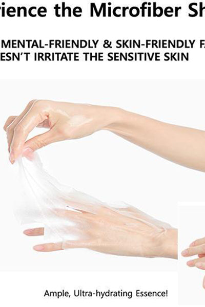 HYDRATING HAPPY MASK - Deep Moisturizing Facial Sheet Mask for Glowing Skin | Perfect for Daily Skincare Routine & Spa Night Self-Care