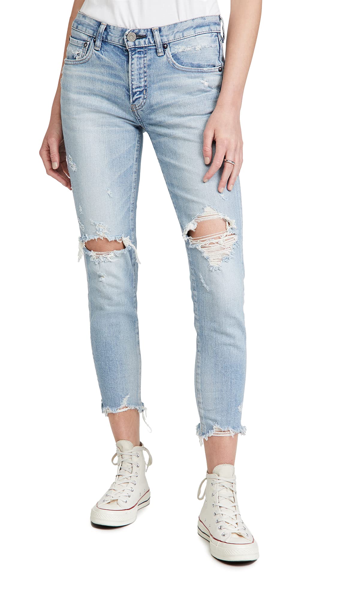 MOUSSY VINTAGE Women's MV Altawoods High Waist Skinny Jeans - Stretch Denim Pants for Casual Wear & Everyday Outfits | Perfect for Work, Date Night & Weekend Looks