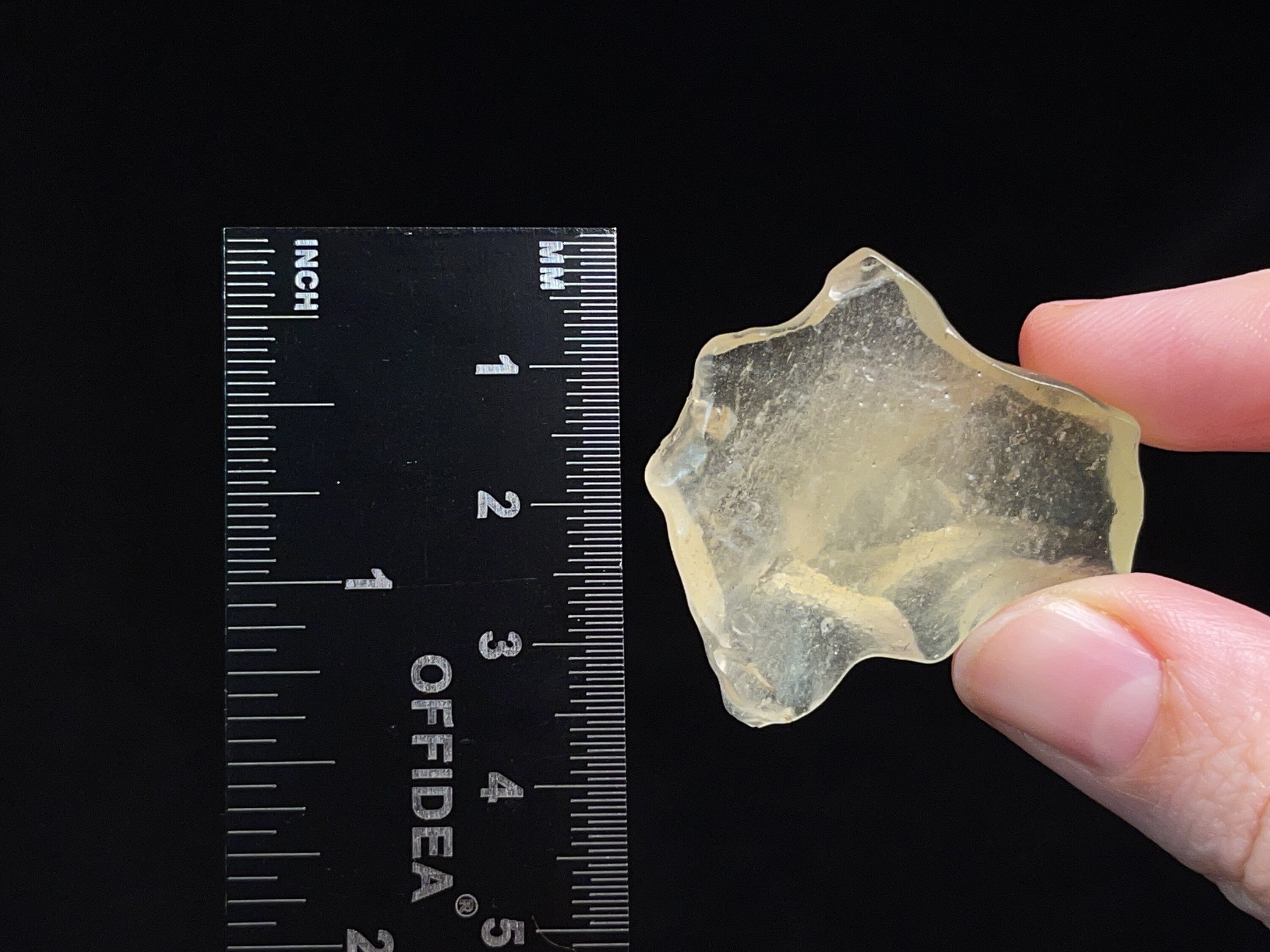 Libyan Desert Glass Raw Crystal - Rare 2A Grade 11g - Metaphysical Healing Stones for Meditation, Reiki & Energy Work - Authentic Natural Gemstone