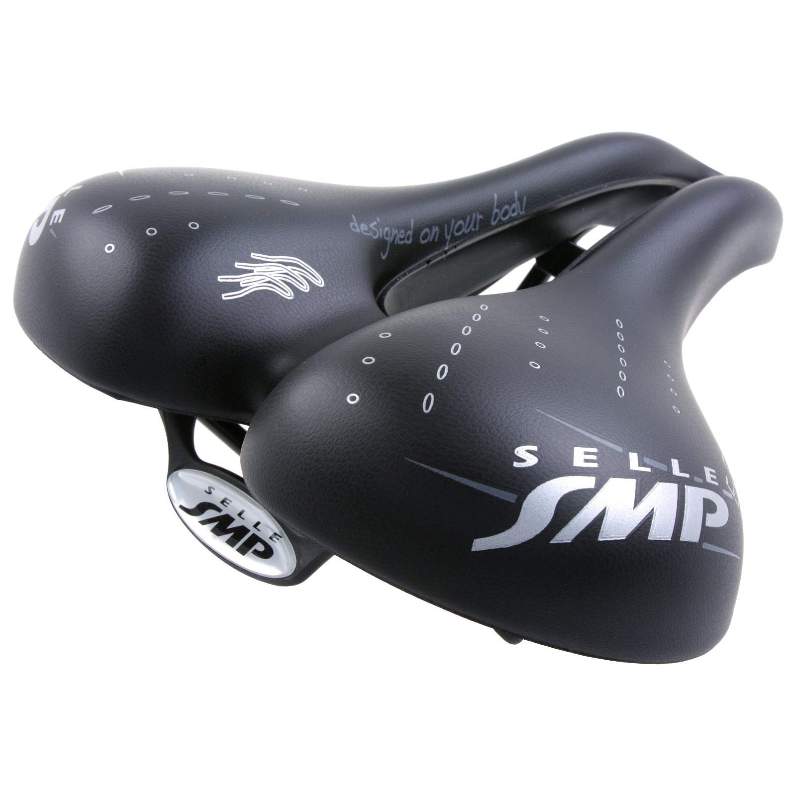 Selle SMP E-Bike Saddle - Comfortable Bike Seat for Electric Bicycles - Perfect for Long Distance Cycling, Commuting & Urban Riding