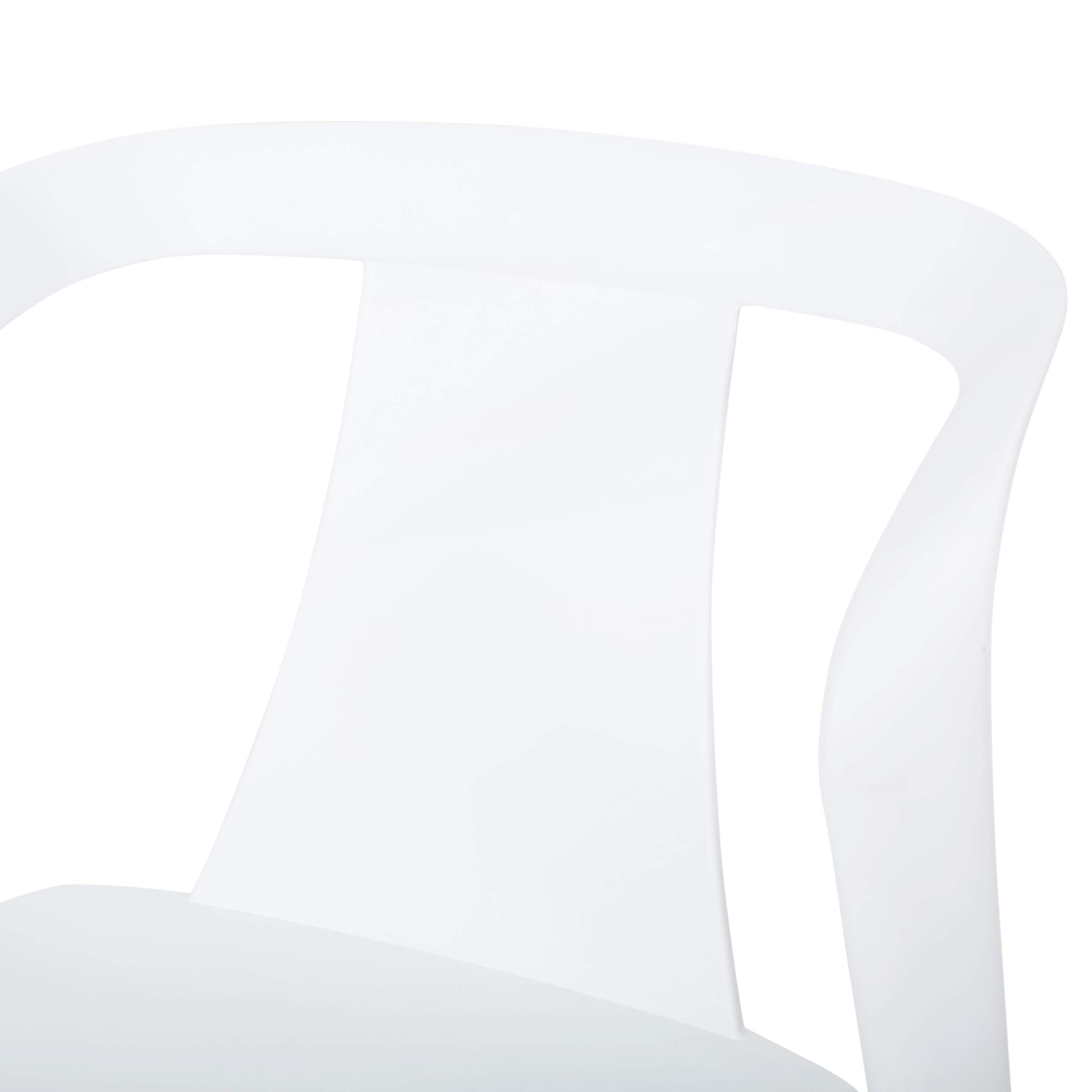 Christopher Knight Home Ianthe Outdoor Dining Chairs (Set of 2) - White Patio Furniture for Garden, Poolside, Backyard & Restaurant Use