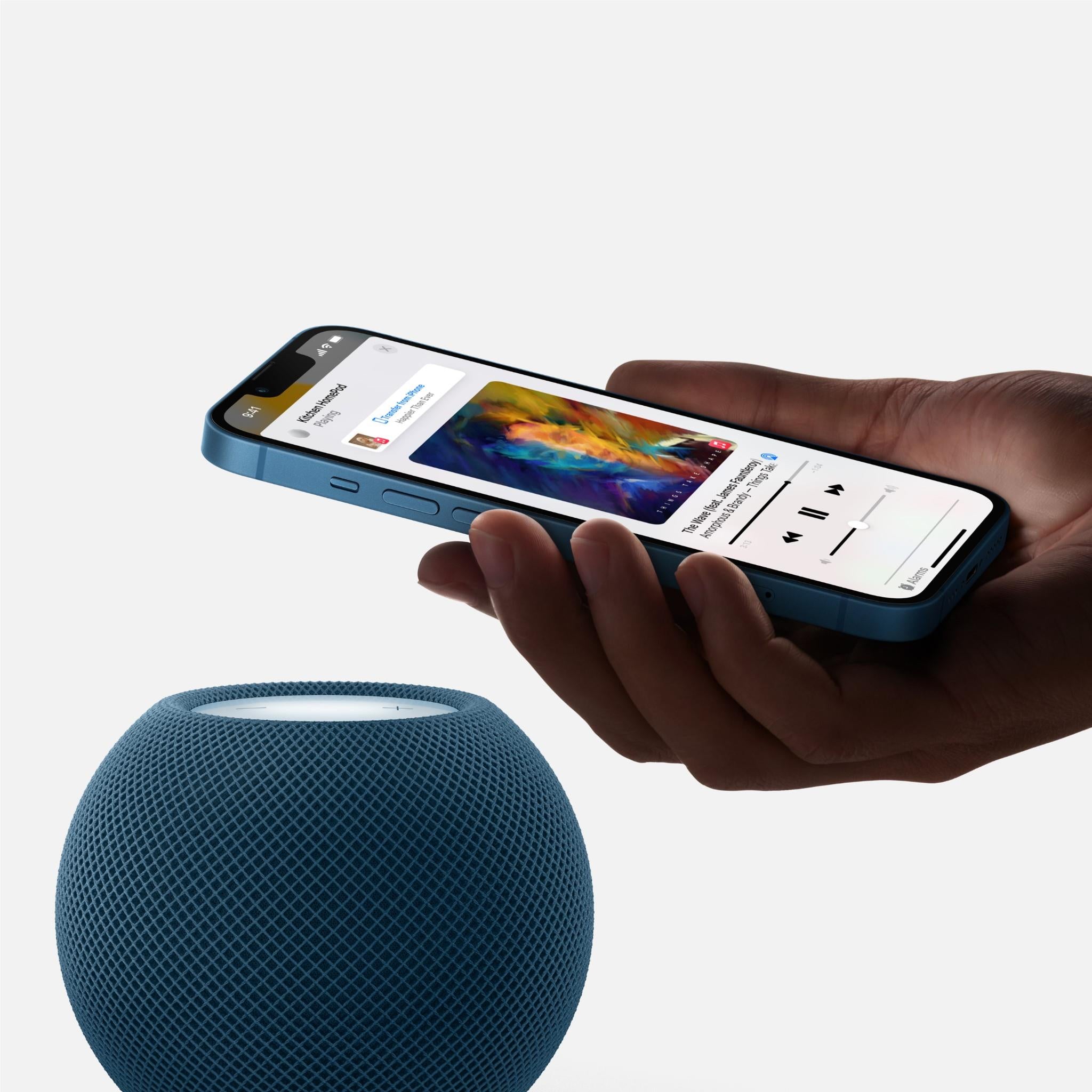 Apple HomePod mini Smart Speaker with Siri (Midnight) - Compact Wireless Home Assistant for Music, Smart Home Control & Hands-Free Calling - Perfect for Living Room, Bedroom & Office