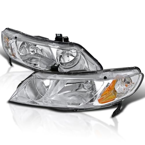 Chrome Housing Clear Lens