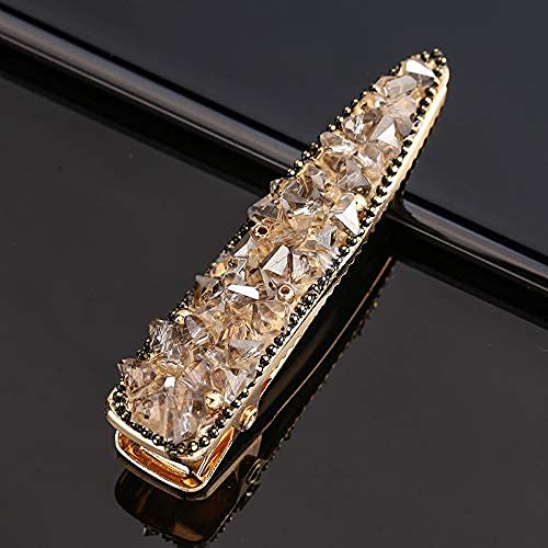 Sparkling Rhinestone Hair Clips for Women - 4PCS Crystal Hair Barrettes, Bling Hairpins & Fashion Hair Accessories for Girls | Perfect for Weddings, Parties & Daily Styling