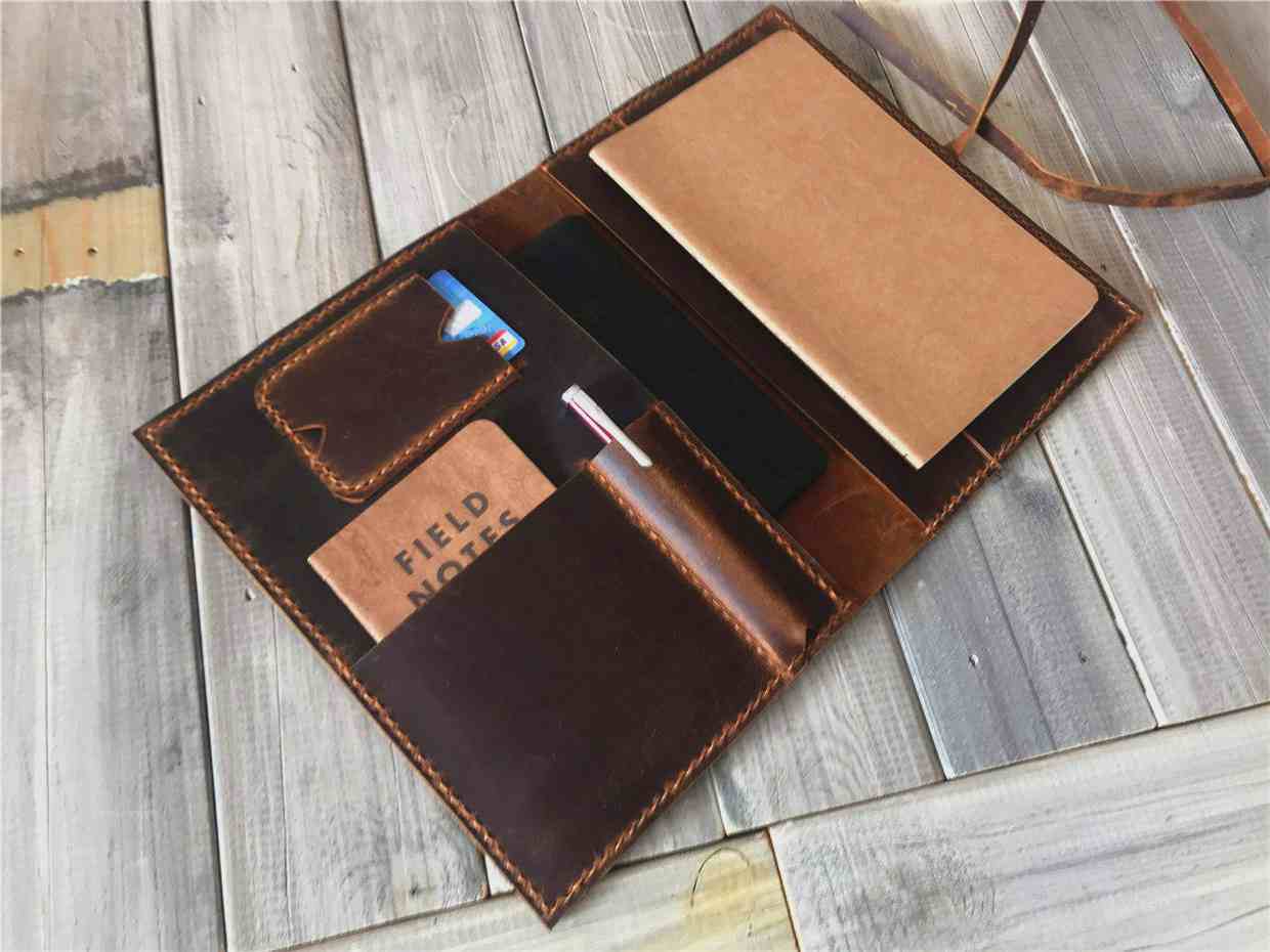 Personalized A5 Leather Notebook Journal - Custom Name Engraved, Refillable, Gift for Writers & Professionals - Perfect for Journaling, Note Taking & Business Meetings