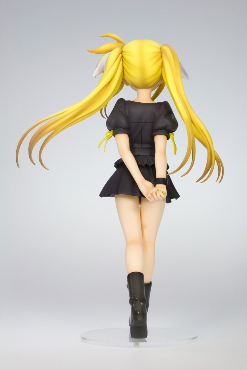 Fate Testarossa 1/8 Scale PVC Figure - Casual Wear Outfit - Magical Girl Lyrical Nanoha The Movie - Anime Collectible for Display & Decor