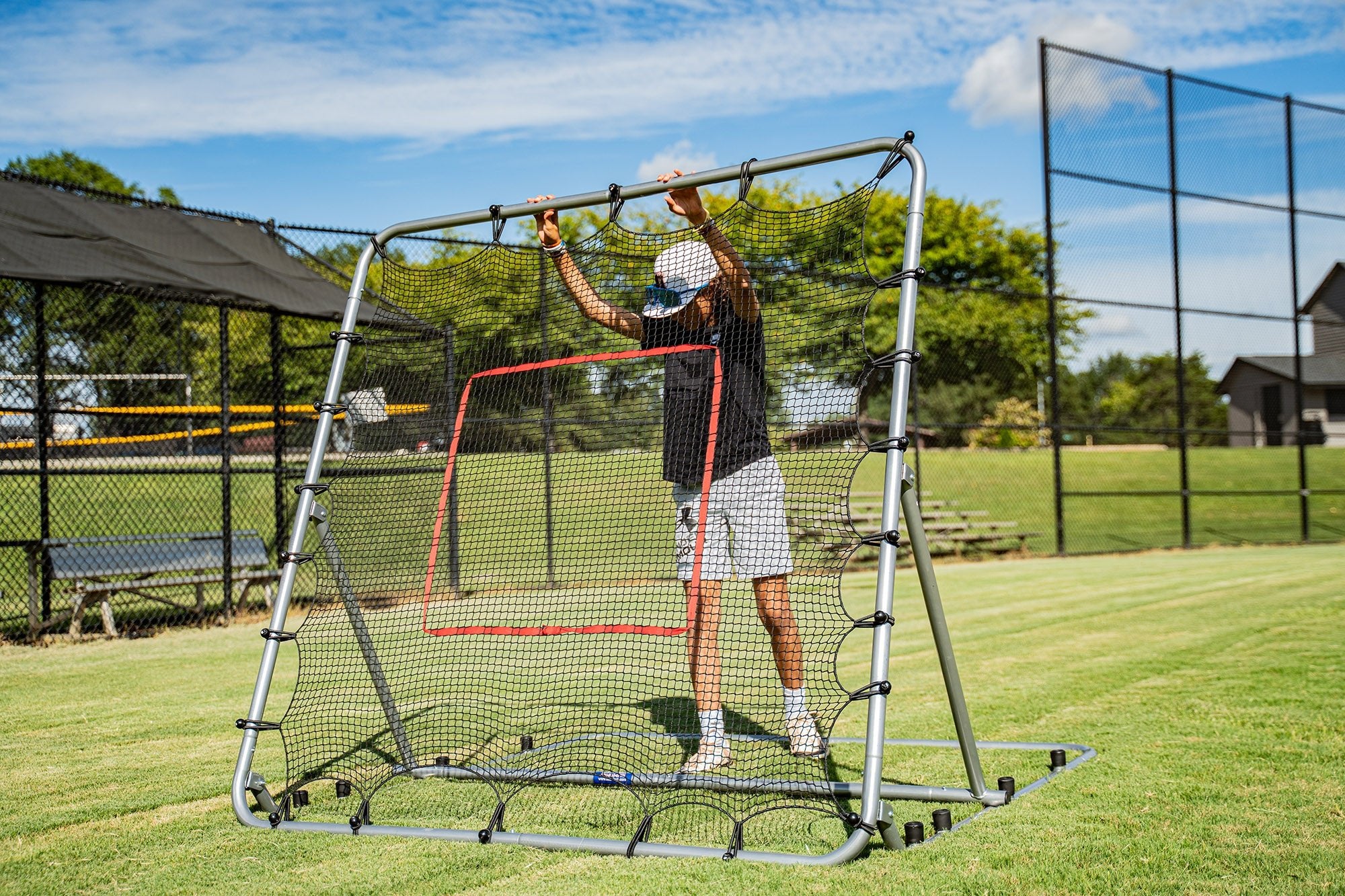 XL Baseball Softball Rebounder - Heavy Duty Training Net for Hitting Practice | Fast Shipping 24-48 Hours | Perfect for Backyard Drills & Team Training