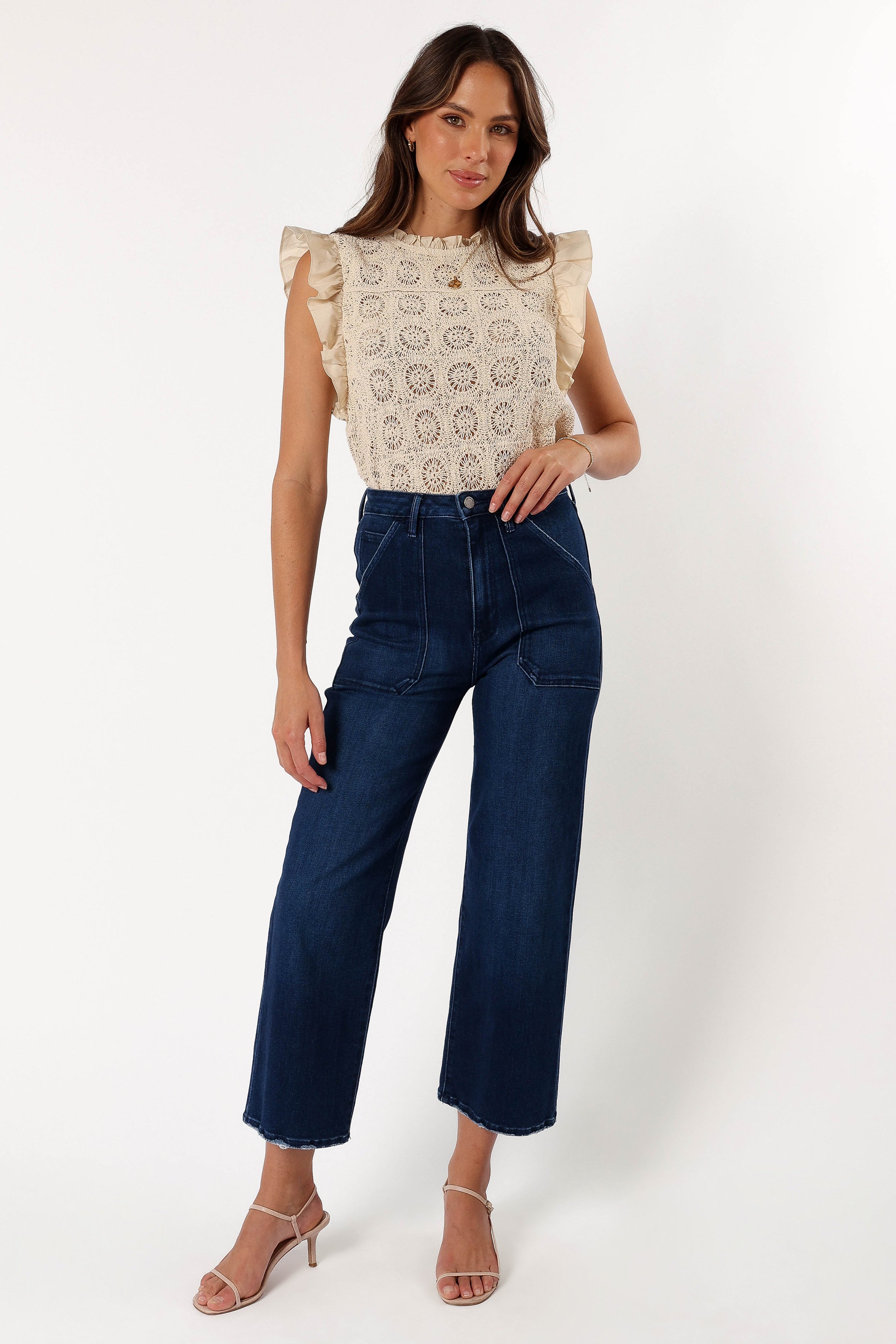 Fiona Knit Top Women's Casual Long Sleeve T-Shirt Natural Cotton Comfortable Blouse for Everyday Wear | Office, Outing, Fall Fashion