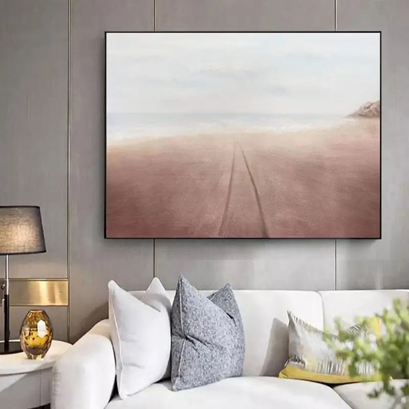 Ocean and Sky Painting #OS 017 - Stunning Seascape Wall Art for Home & Office Decor - Perfect for Living Room, Bedroom, or Beach House