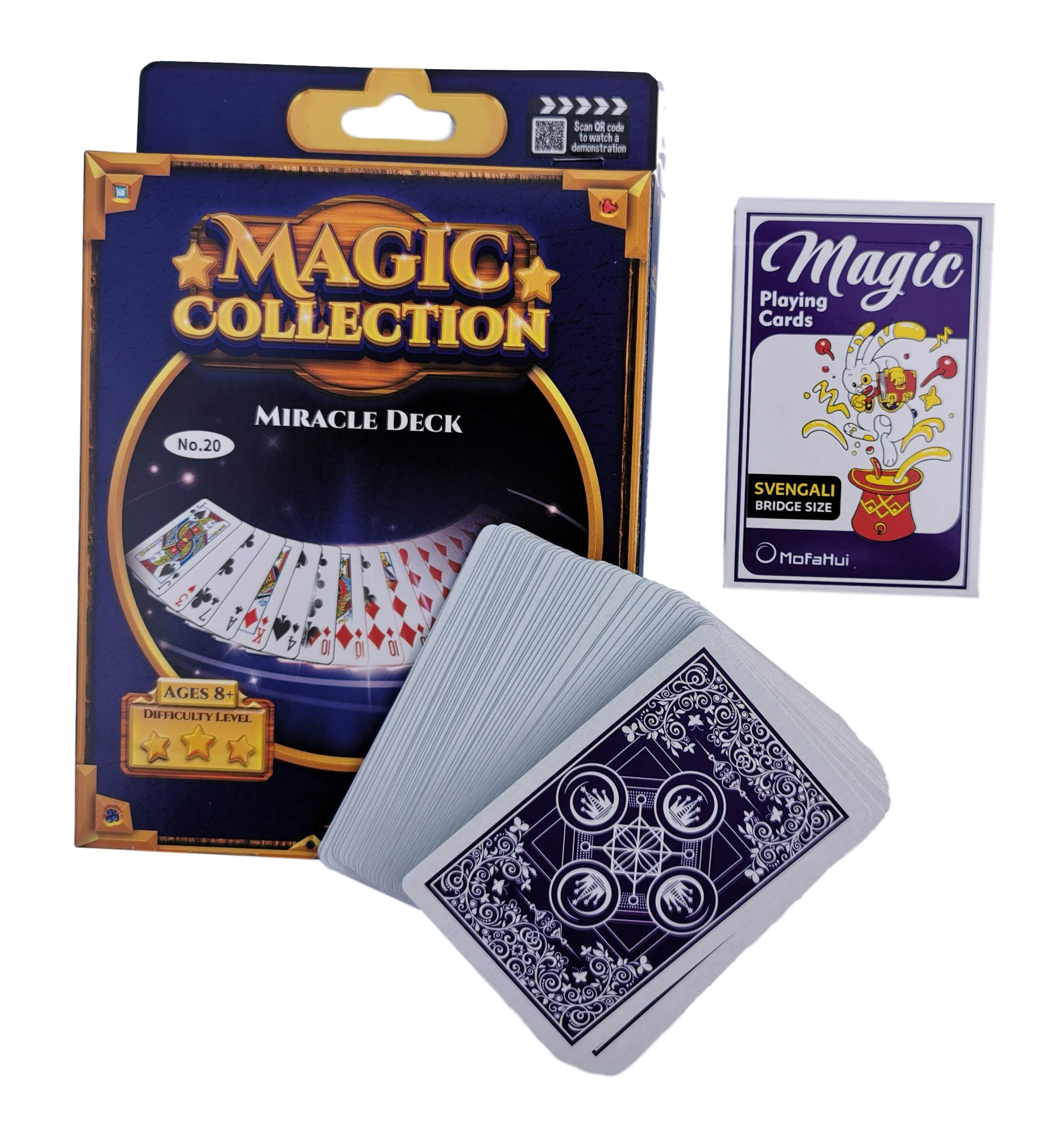 AMAZE Mirage Magic Card Trick Deck - Premium Illusion Playing Cards for Magicians & Beginners | Perfect for Close-up Magic, Street Performances & Party Tricks