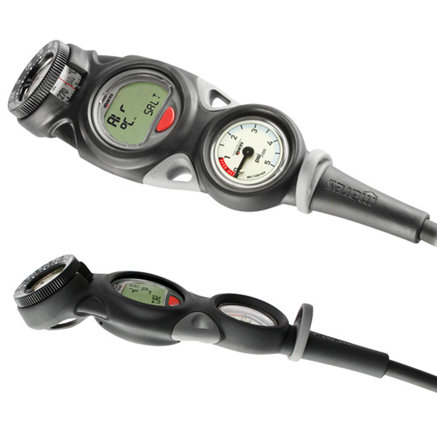 Mares Mission 3 Dive Computer - Professional Scuba Diving Watch with Depth Gauge & Nitrox Support for Underwater Exploration & Spearfishing