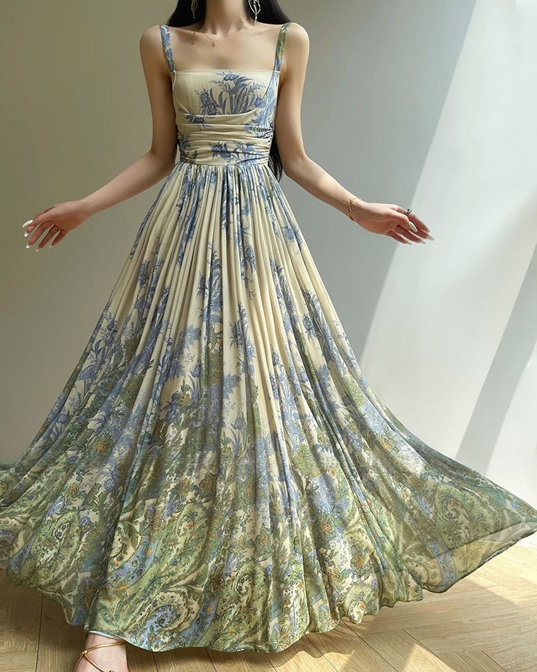 Elegant A-Line Printed Long Prom Dress for Formal Party - Style J3589 | Perfect for Homecoming, Evening Gala & Special Occasions