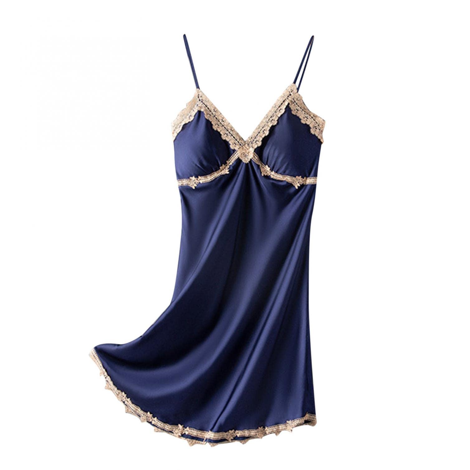 Sexy Lace Chemise Nightgown for Women - Full Slip Lace Lounge Dress Sleepwear, Plus Size Boudoir Outfits & Pajamas - Perfect for Romantic Nights, Sleepwear, and Sensual Occasions