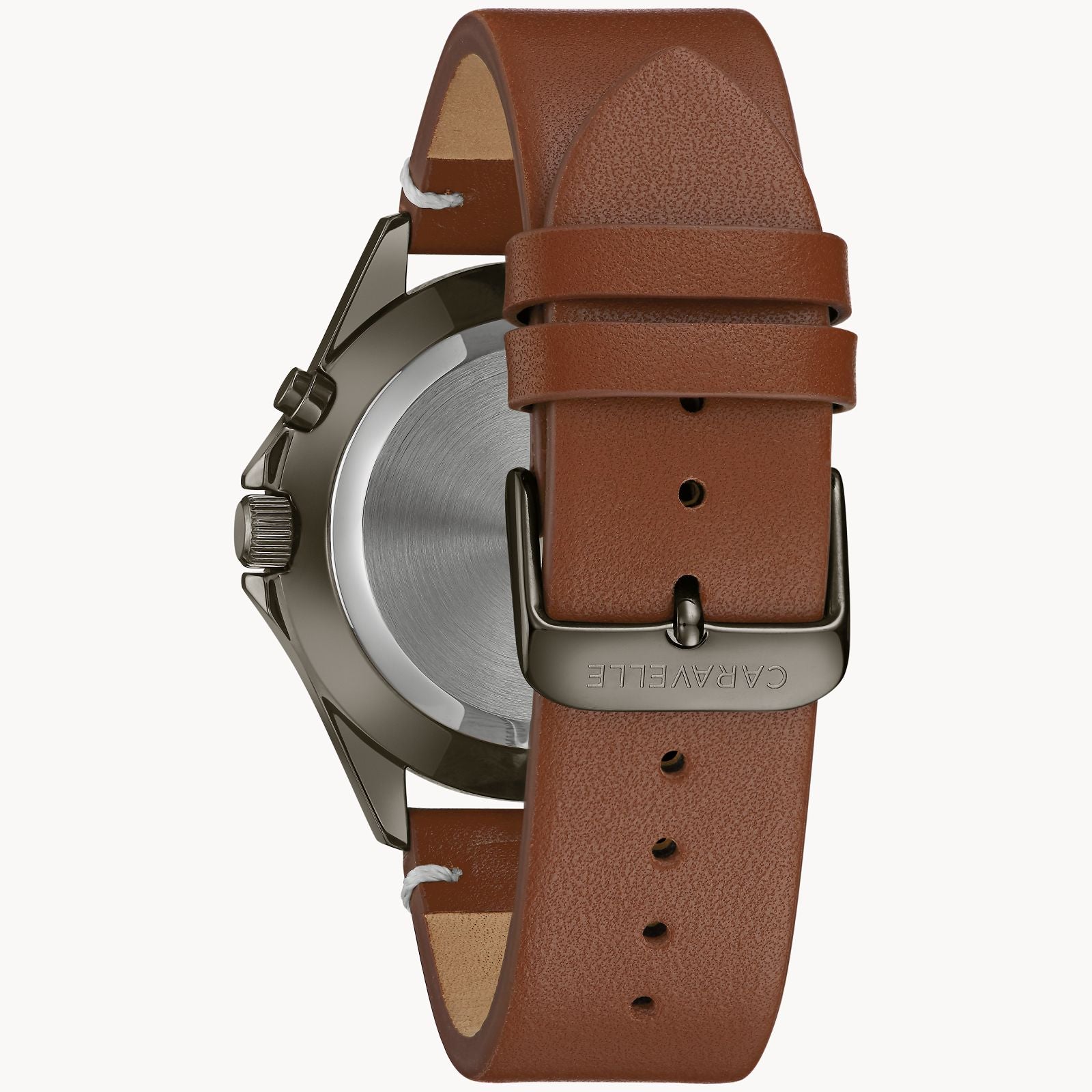 Bulova 45C119 Classic Caravelle Men's Watch with Genuine Brown Leather Strap - Elegant Dress Watch for Business, Formal Occasions & Everyday Wear