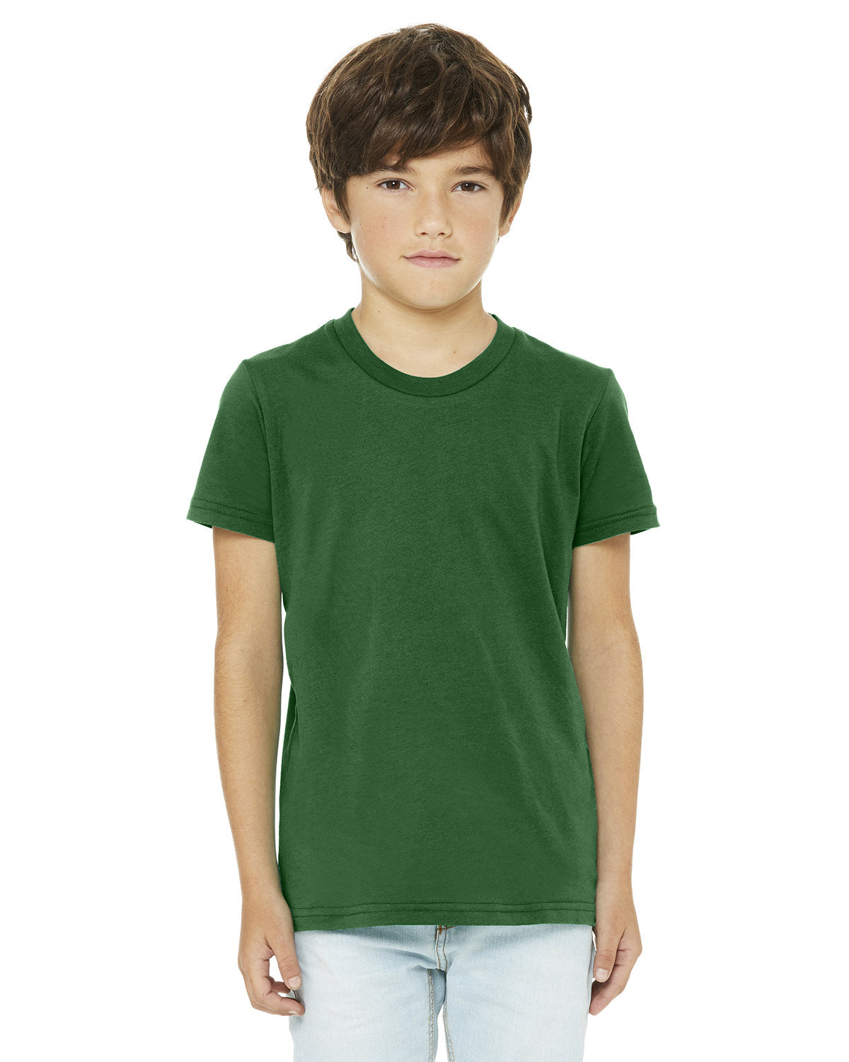 Bella + Canvas 3001Y Youth Jersey T-Shirt | Soft Cotton Short Sleeve Tee for Kids | Perfect for School, Play & Everyday Wear