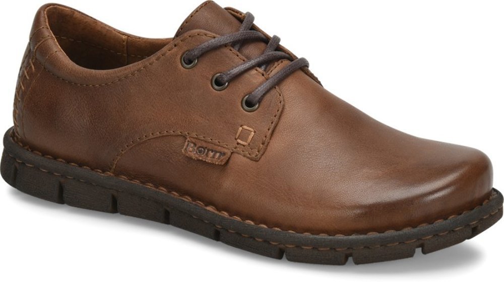 BORN Men's Soledad Lace-Up Casual Shoes - Comfortable Walking Sneakers for Men | Perfect for Work, Travel & Everyday Wear