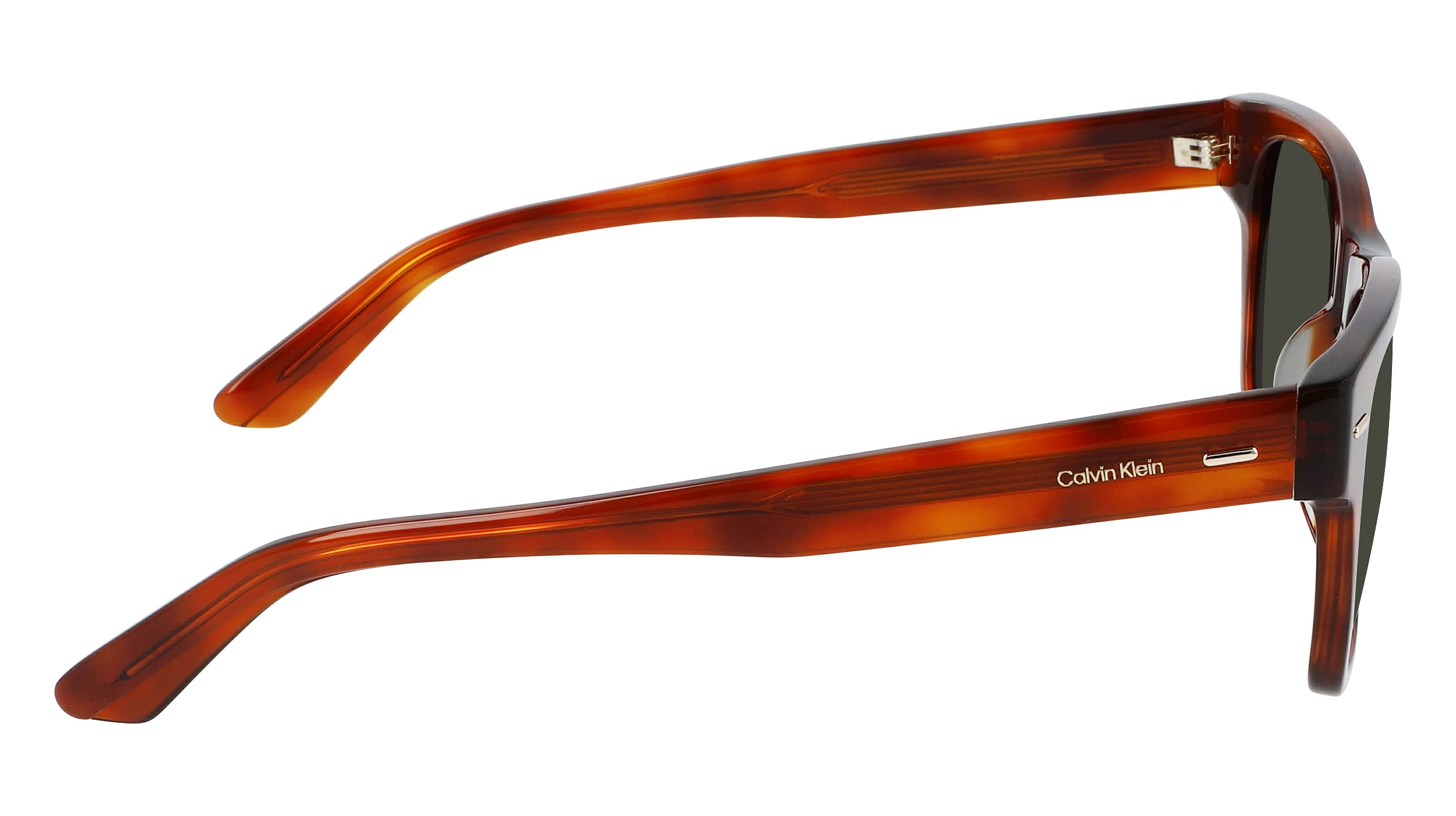 Calvin Klein CK21528S Rectangular Sunglasses for Men & Women - UV Protection, Polarized, Fashionable Aviator Style for Outdoor Activities, Driving, Beach & Travel