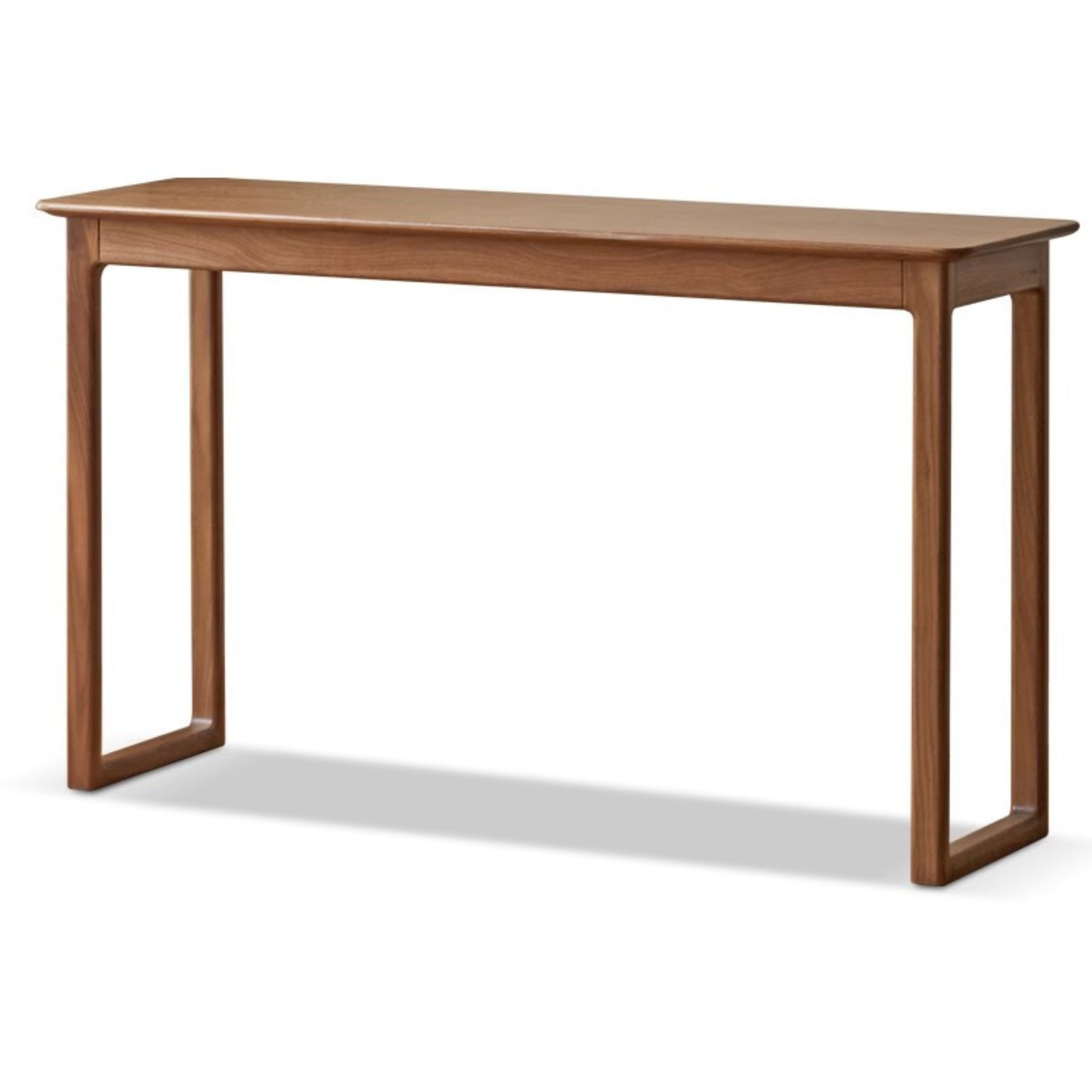 51.1x15.7x29.5 inch / 130x40x75 cm / Rich Dark Walnut color / desk