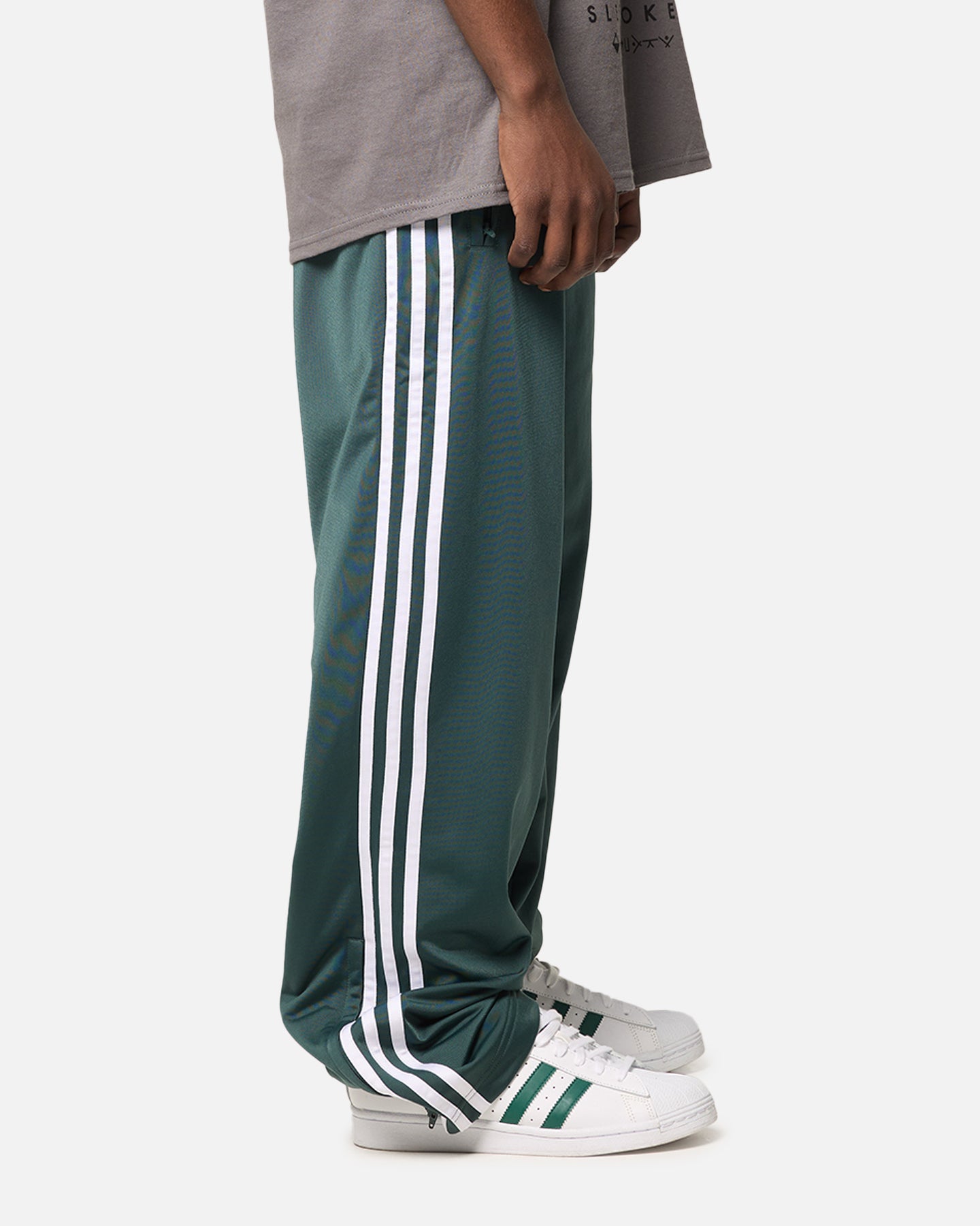 Adidas Firebird Trackpants for Men - Mineral Green Retro Joggers | Vintage-Inspired Athletic Pants for Running, Gym & Casual Wear