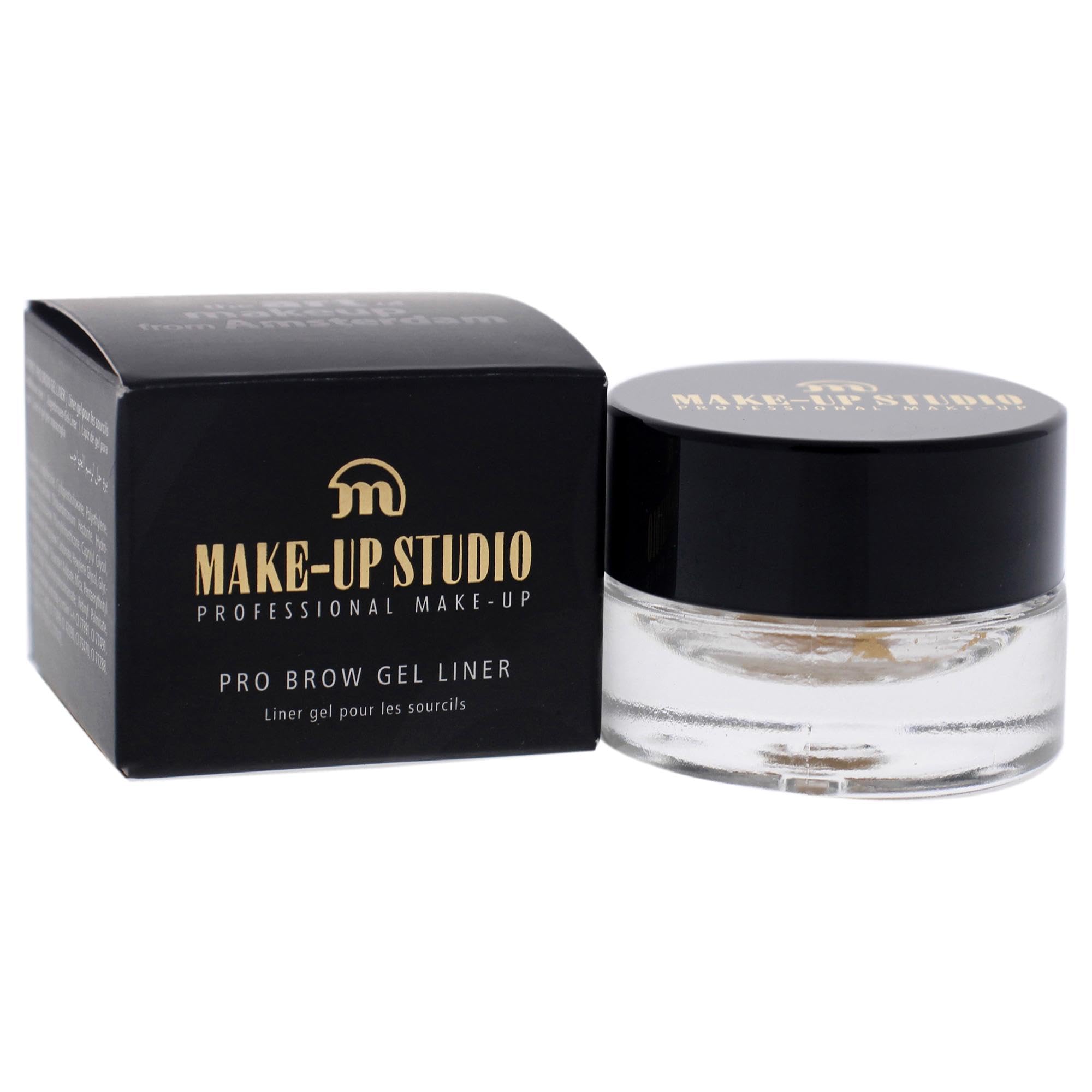 Make-Up Studio Pro Brow Gel Liner - Warm Blonde Eyebrow Gel for Women (0.17 oz) - Waterproof, Long-Lasting, Natural-Looking Brows for Everyday Makeup & Special Occasions
