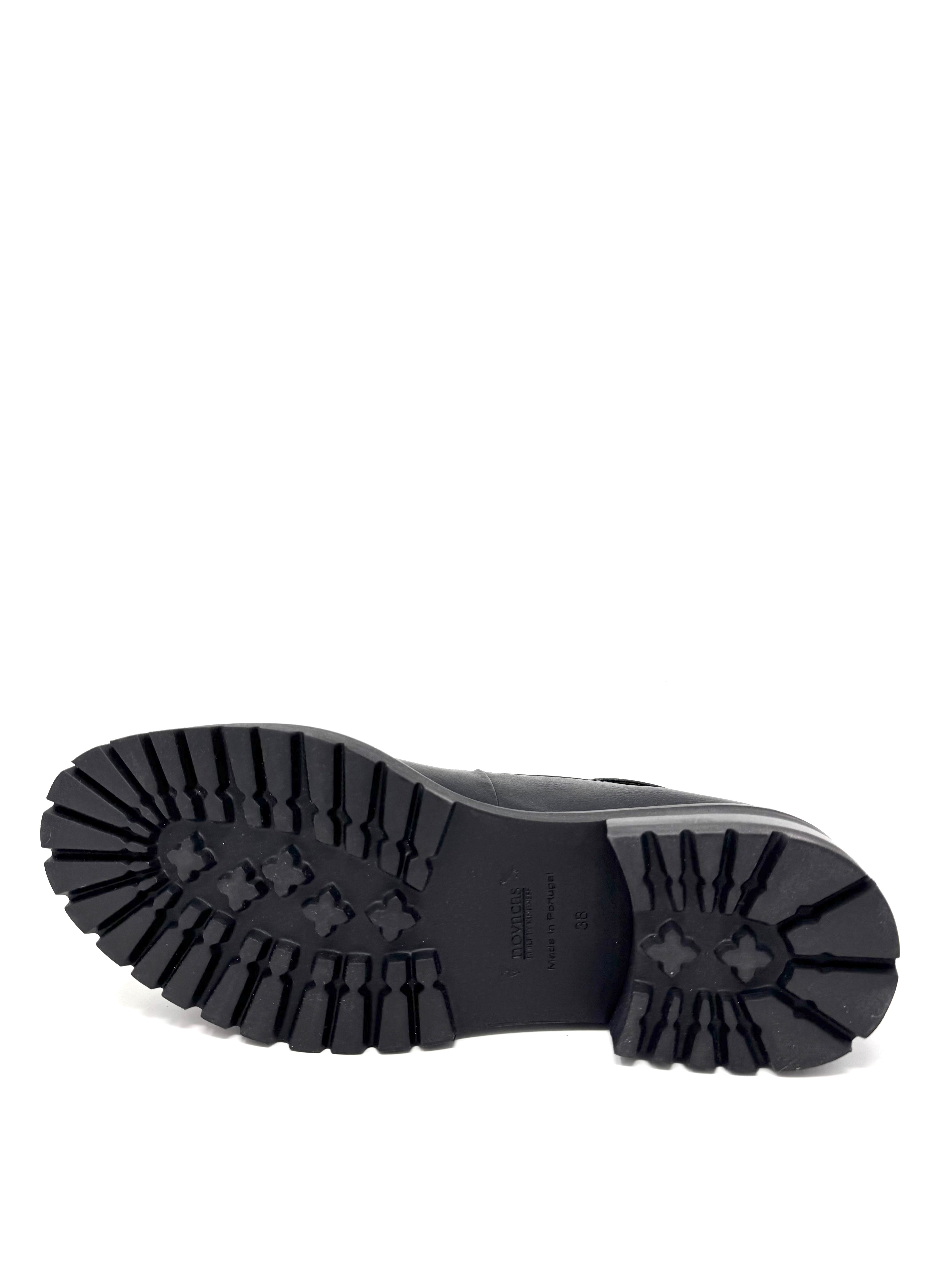 Novacas Lexie Black Mary Jane Shoes - Comfortable & Stylish Women's Flats for Work, Casual & Formal Occasions