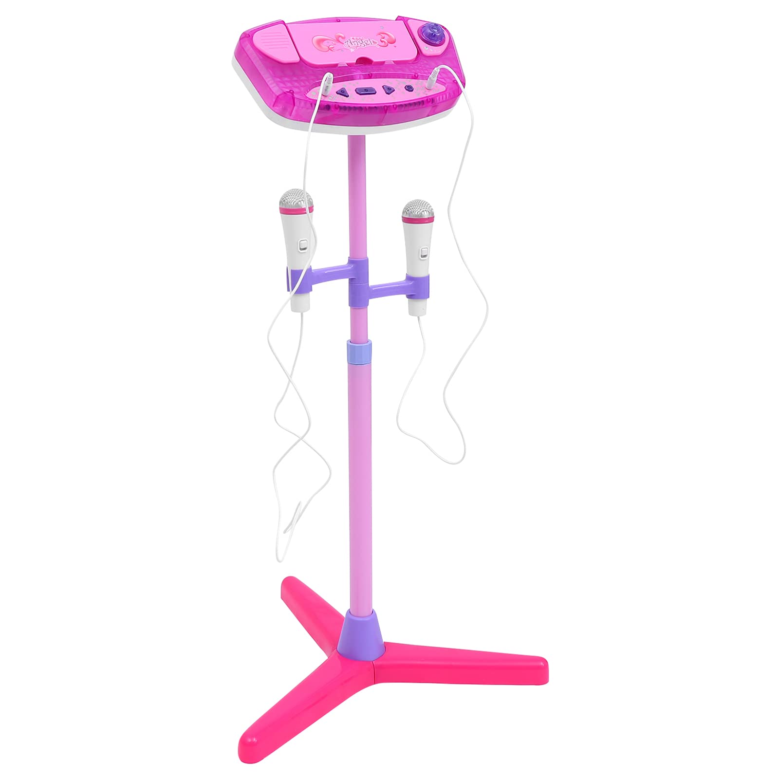 EXCEART Echo Microphone for Kids - Wireless Karaoke Mic with Voice Changer, Fun Party Toy Gift for Girls & Boys - Perfect for Birthday Parties, Sing-Along Games & Family Entertainment