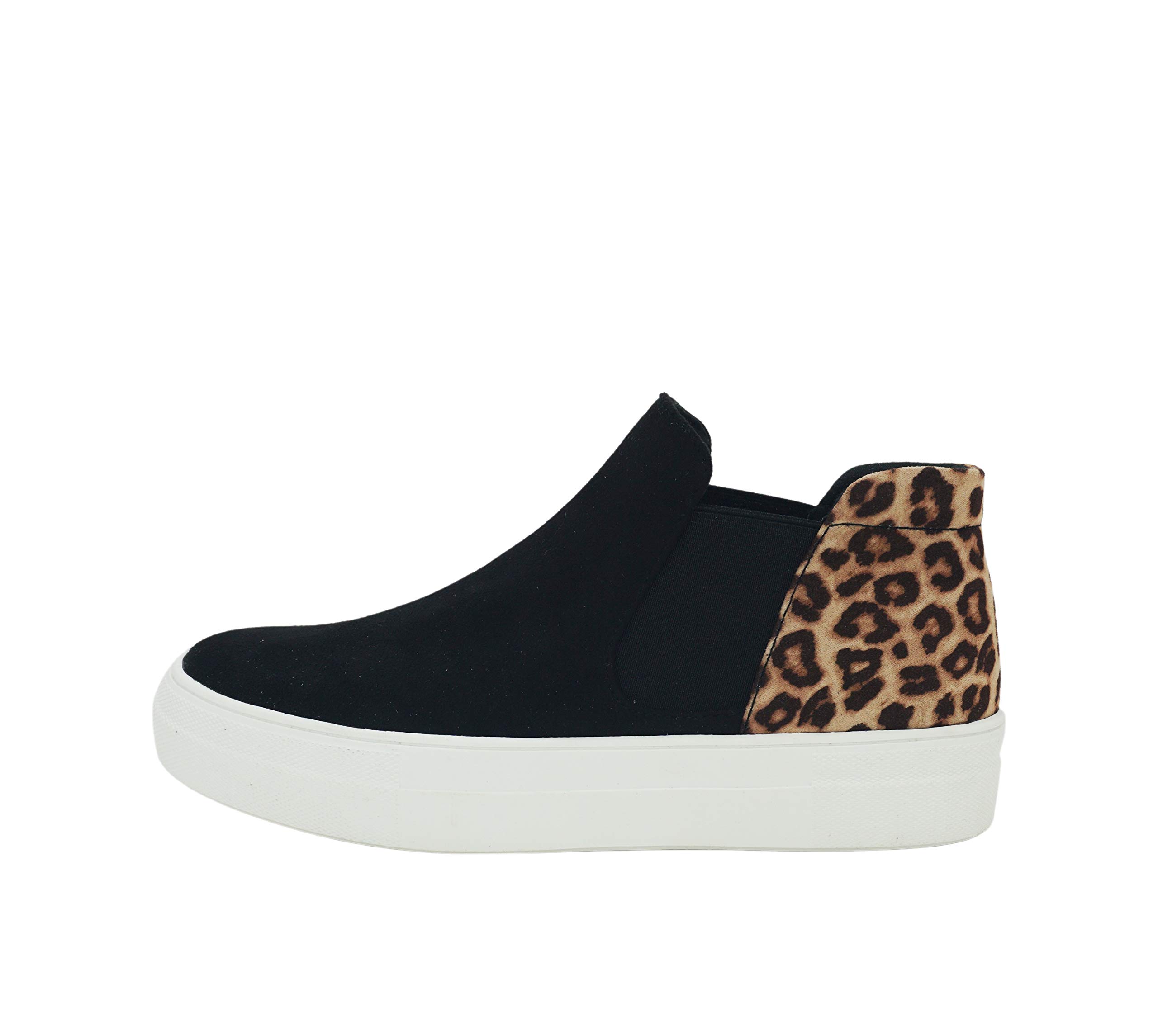 Women's Chelsea Canvas Platform Sneakers - Comfortable Cushion Foam Shoes for Casual Wear & Everyday Outfits | Perfect for Walking, Shopping & Urban Style