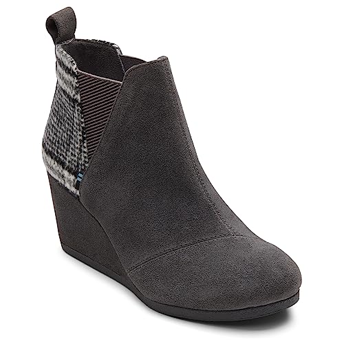 Forged Iron Grey Suede/Plaid