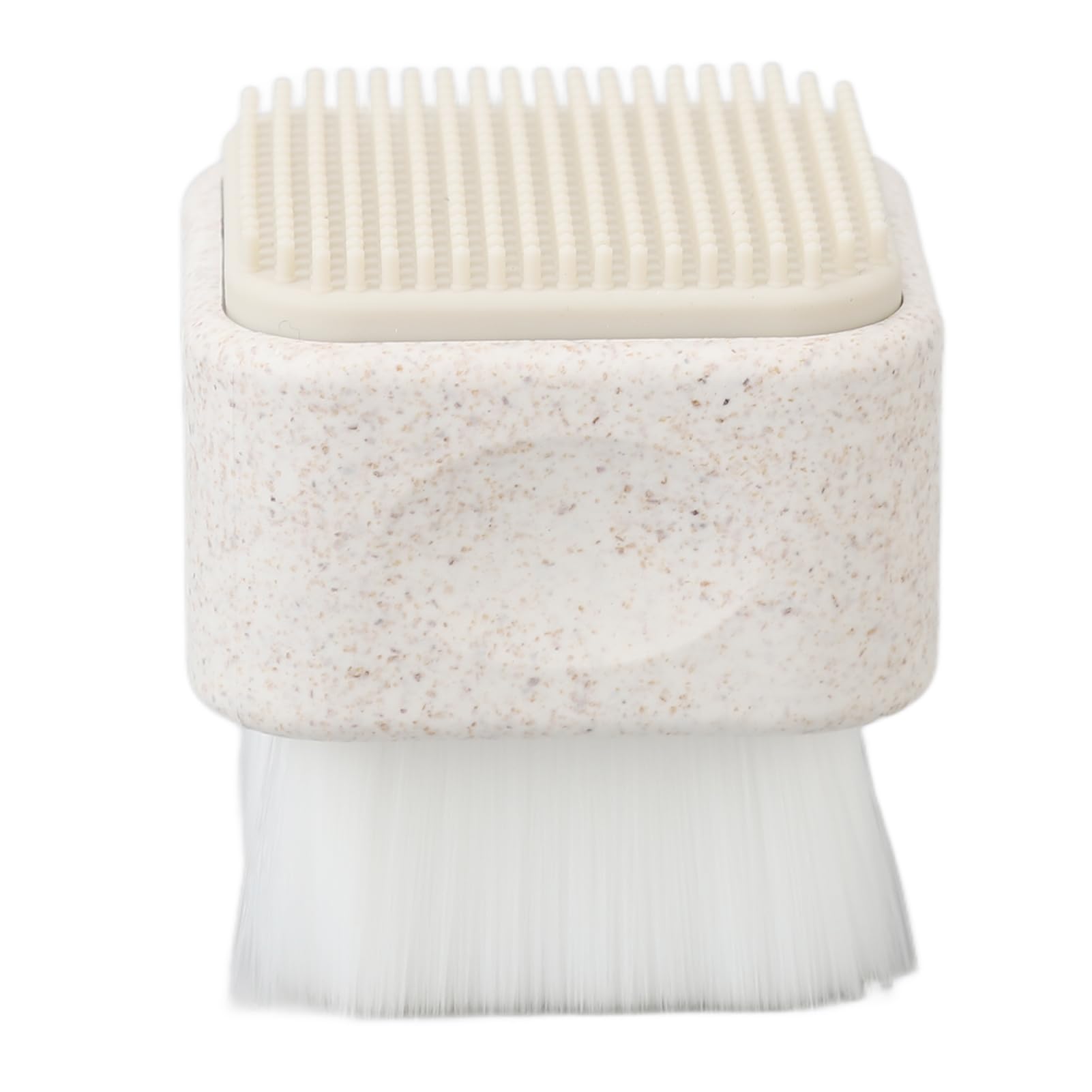 Double Head Silicone Face Scrubber & Skin Massage Brush - Portable Facial Cleansing Tool for Travel, Deep Pore Cleansing & Exfoliation - Perfect for Daily Skincare Routine & On-the-Go Beauty Care