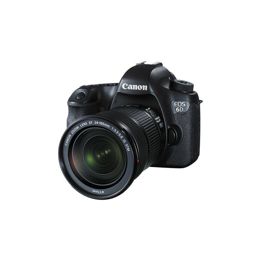 Canon EOS 6D Full Frame DSLR Camera with 24-105mm f/3.5-5.6 STM Lens Kit - Professional Photography for Travel, Portraits & Landscapes (USA Version)
