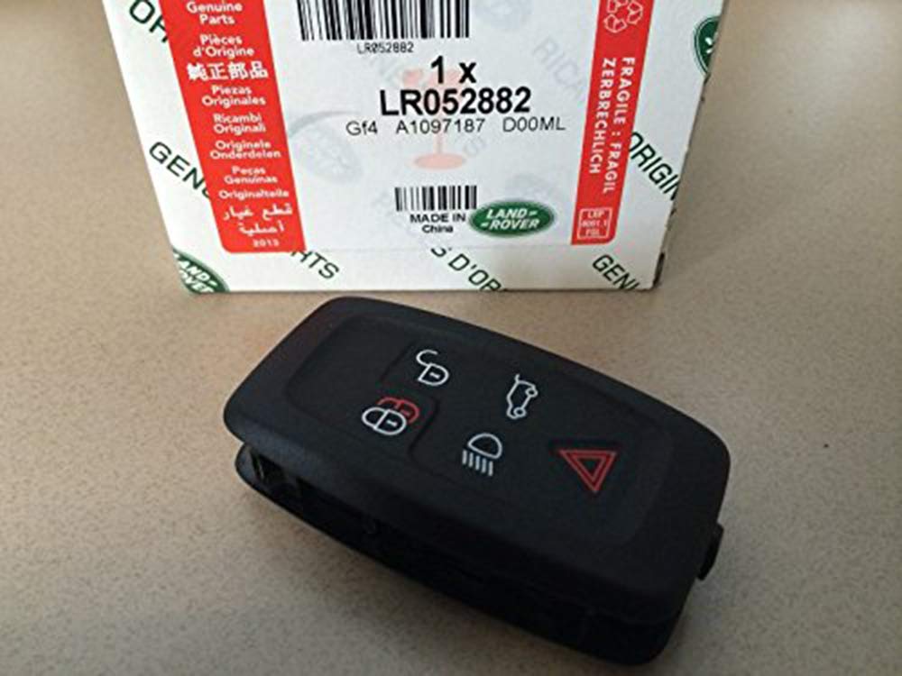 Genuine LR4 Remote Control Key Fob Cover Case - LR052882 - Durable Protection for Land Rover LR4 Key Fob - Perfect for Outdoor Adventures & Daily Use