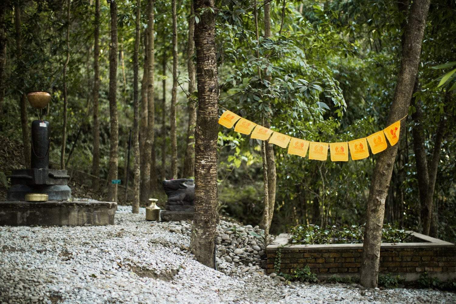 Premium Cotton Shakyamuni Prayer Flags - Handmade Buddhist Prayer Banners for Meditation, Blessings & Home Decor | Perfect for Yoga Studios, Temples & Spiritual Spaces