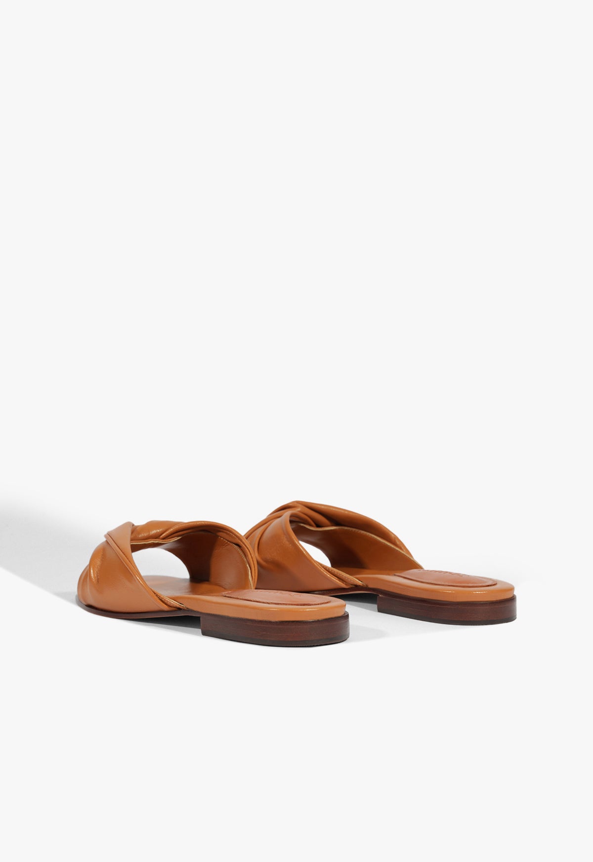 Lori Women's Brown Leather Flat Sandals - Comfortable Casual Summer Shoes for Beach, Walking & Everyday Wear