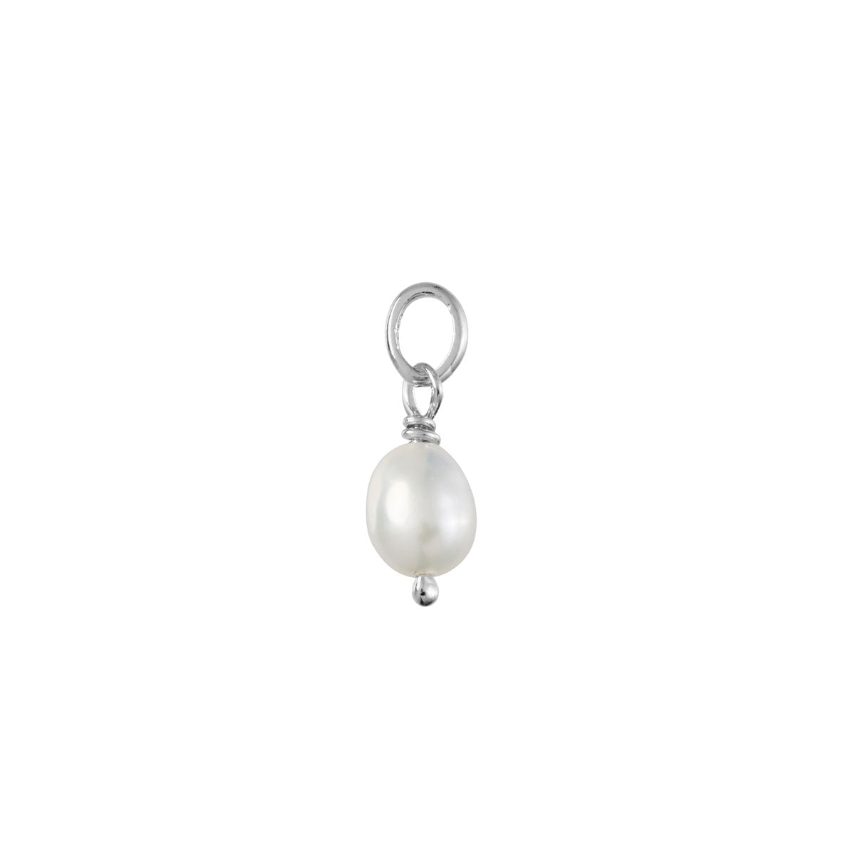Drop Pearl Charm - Elegant Dangle Bead for Jewelry Making, DIY Bracelets & Necklaces - Perfect for Boho, Wedding & Party Accessories