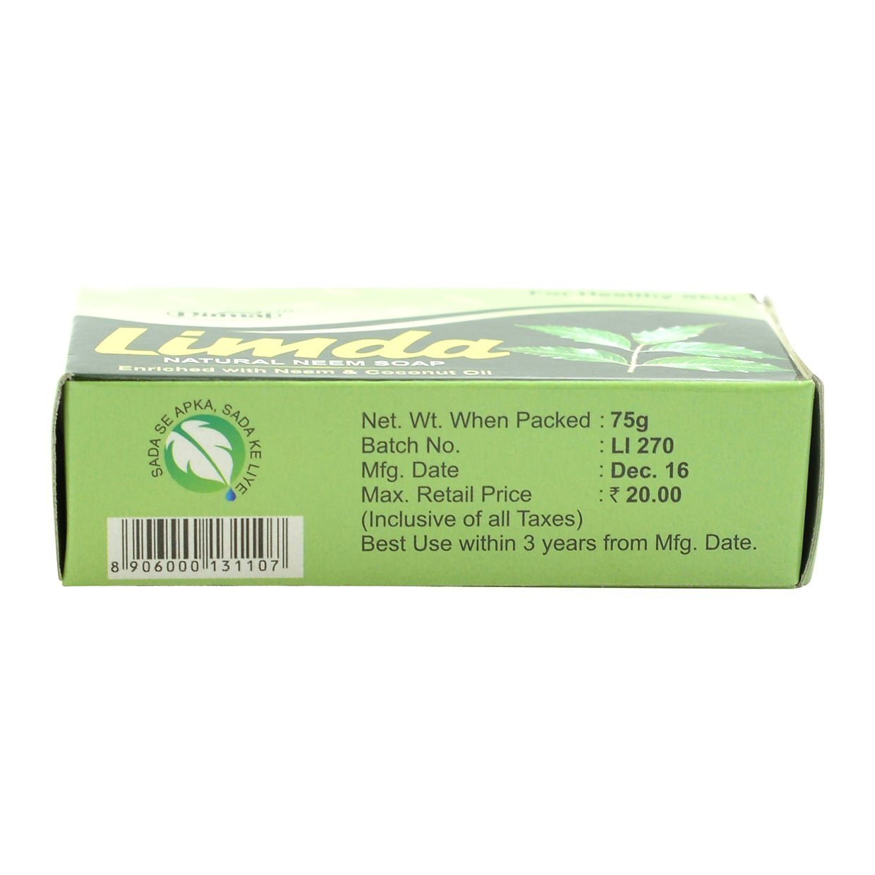 Organic Neem Soap for Acne & Skin Care - Antibacterial, Antifungal - Perfect for Daily Face & Body Wash - Natural Ayurvedic Cleanser for Sensitive Skin