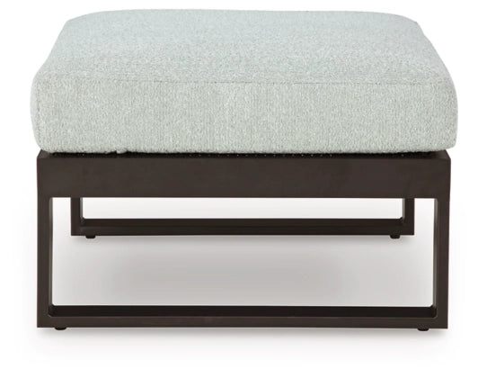 Beachloft Ottoman with Removable Cushion - Storage Footrest Pouf Bench for Living Room, Bedroom & Outdoor Use