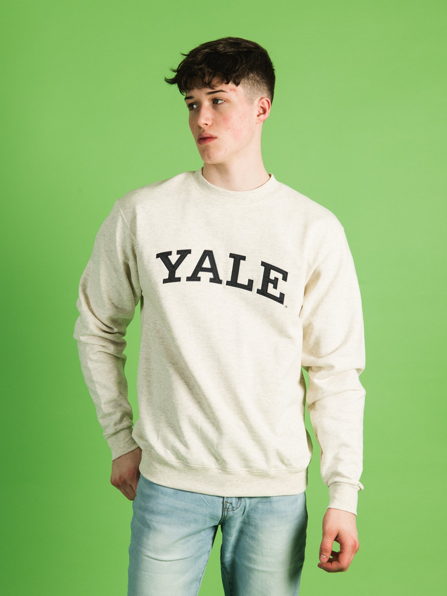 Champion Yale Crewneck Sweatshirt - Comfortable & Stylish Unisex Pullover for College, Casual Wear & Everyday Outfits