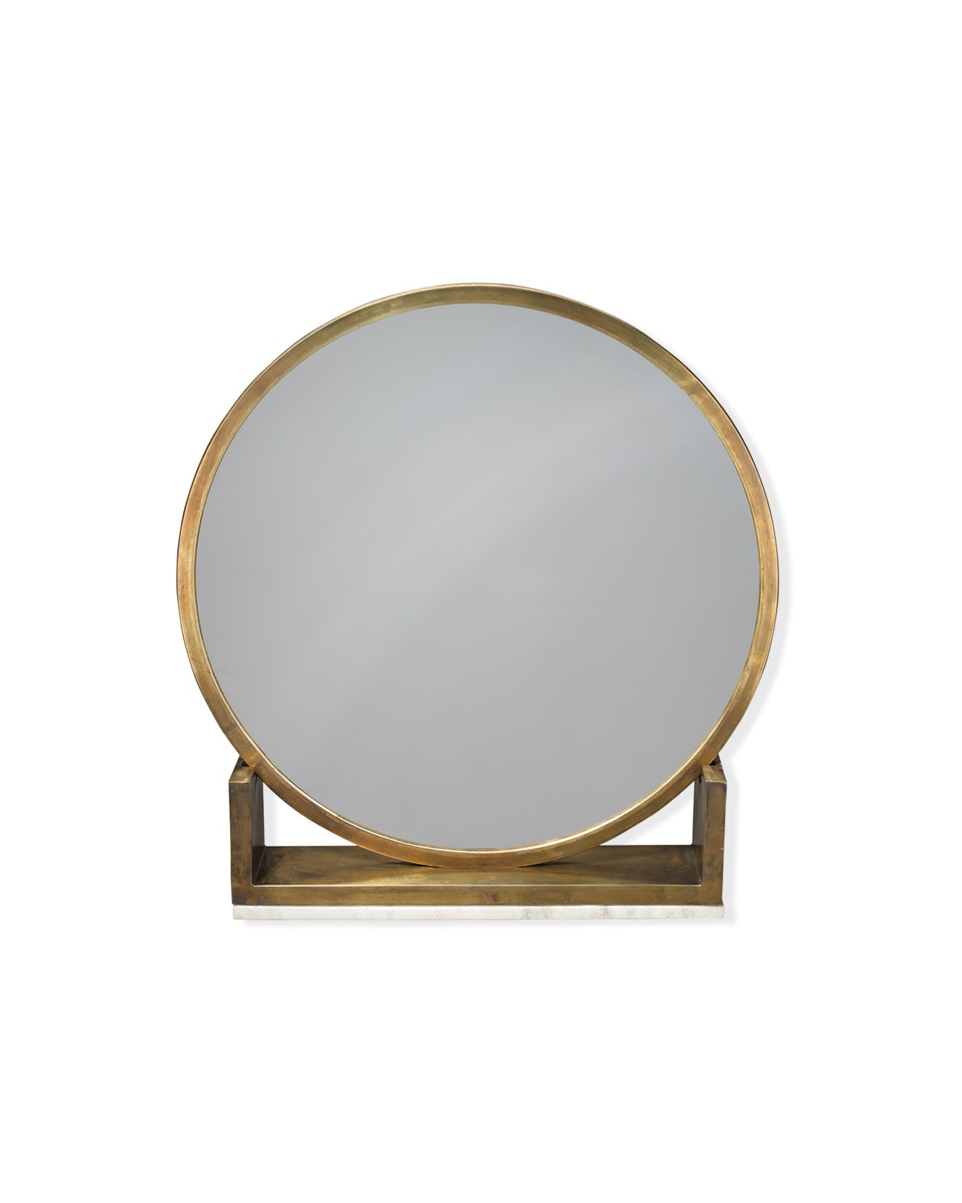 Odyssey Table Mirror - Adjustable Vanity Mirror with LED Lights for Makeup, Shaving & Grooming | Perfect for Bedroom, Bathroom & Dressing Room