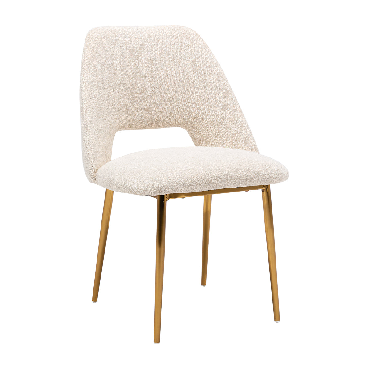 Belmont Fabric Dining Chair - Comfortable Modern Upholstered Seat for Kitchen, Dining Room & Office - Home & Restaurant Furniture