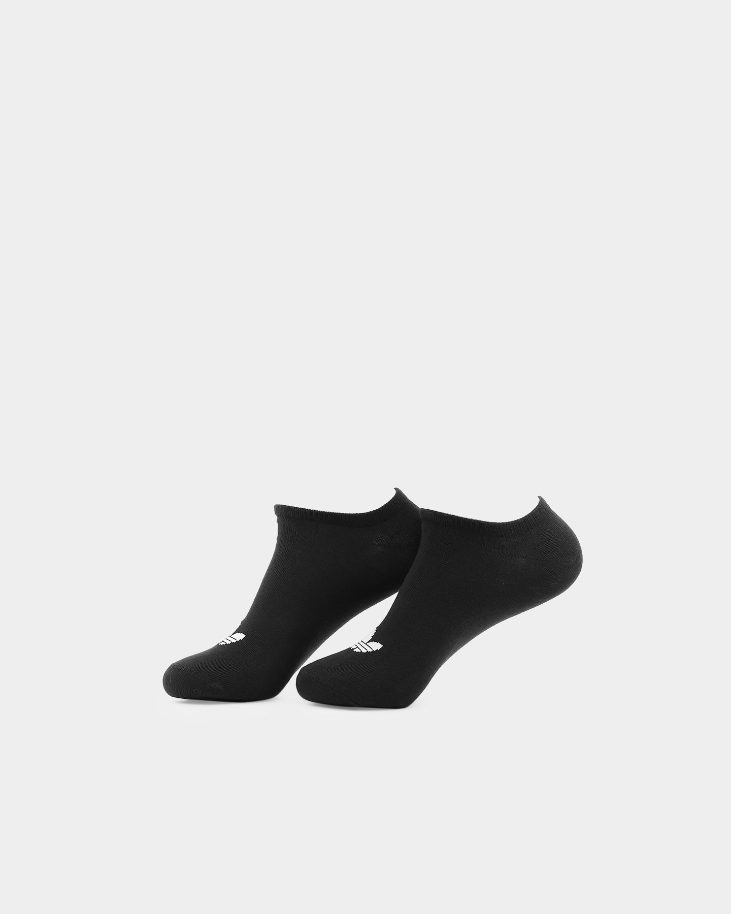 Adidas Trefoil Liner Socks 3-Pack - Black/White Athletic Socks for Running, Hiking & Casual Wear - Moisture-Wicking & Comfortable Crew Socks