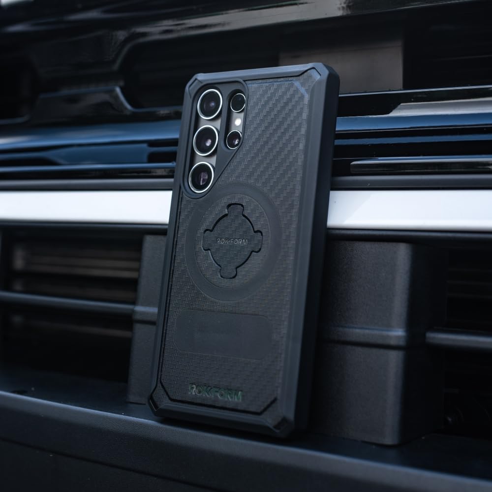 Rokform Rugged Magnetic Case for Galaxy S24 Ultra | Twist Lock Armor Protection | Drop Tested | Perfect for Outdoor Adventures & Extreme Sports