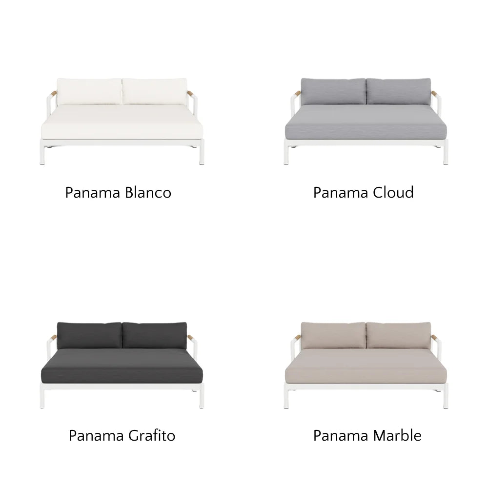 Breeze XL Daybed - Modern Outdoor Patio Lounger with Cushion, Waterproof & UV Resistant - Perfect for Poolside, Garden, or Backyard Relaxation