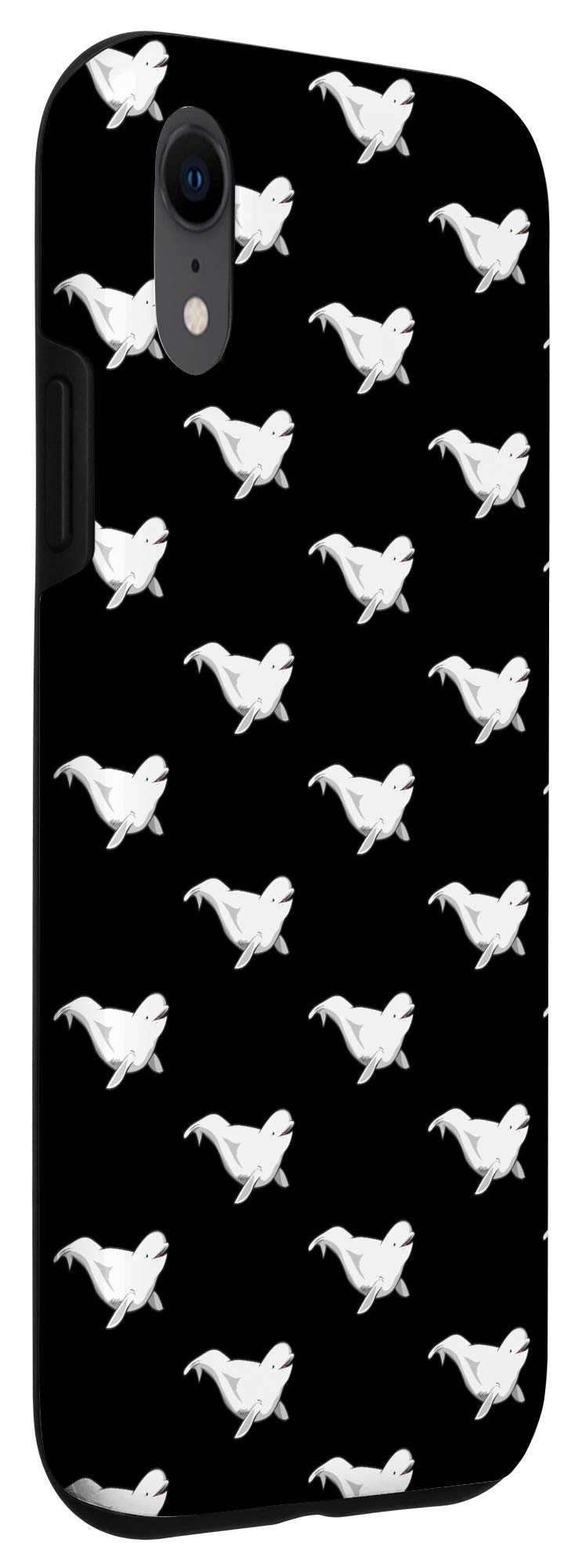 iPhone XR Case with Beluga Whale Animal Pattern - Durable Nature-Inspired Design for Protection & Style - Perfect for Outdoor Adventures, Travel, and Daily Use